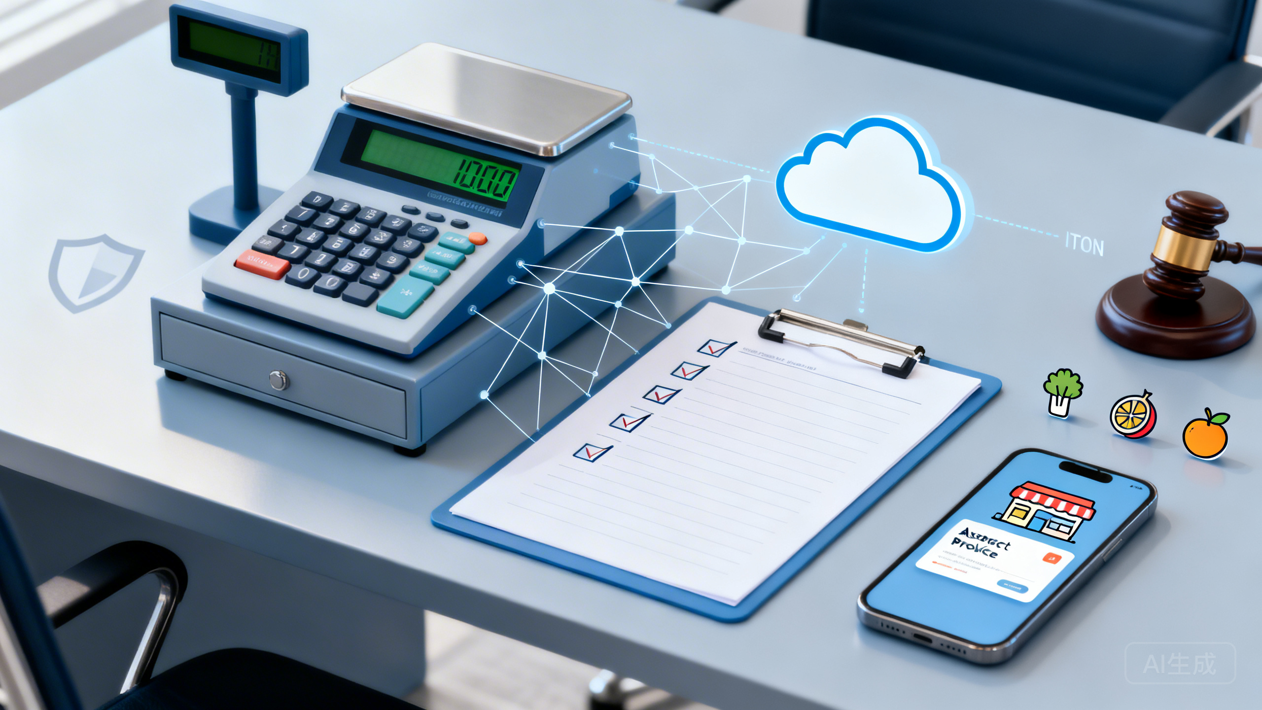 2026年电子计价秤联网监管扩围：生鲜/熟食/水果店如何完成强制检定、绑定门店信息并建立自查台账应对执法？