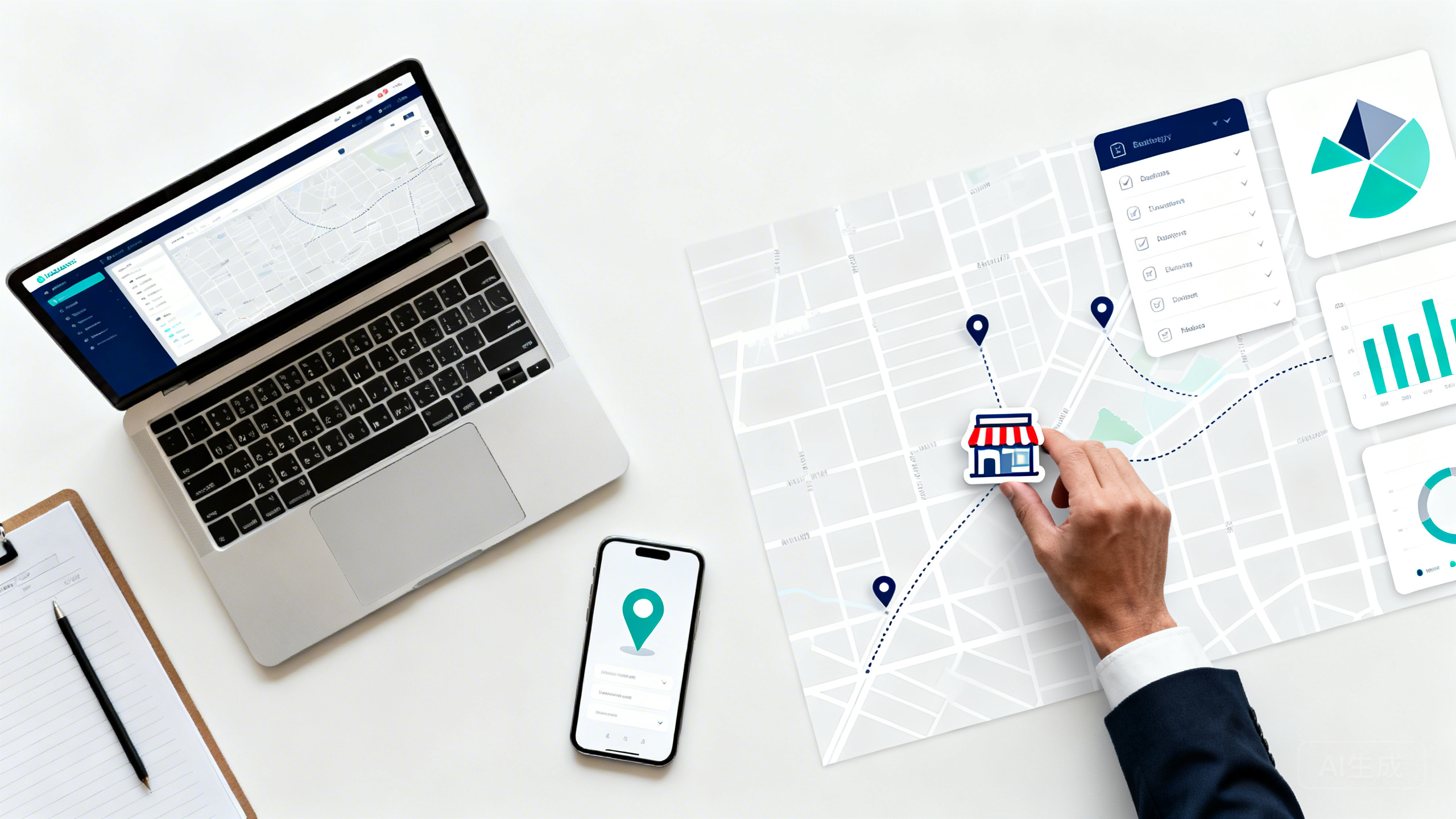 高德地图/百度地图商家地点如何创建与运营？新增 POI、地址纠错、导航电话维护与曝光/到店数据统计教程