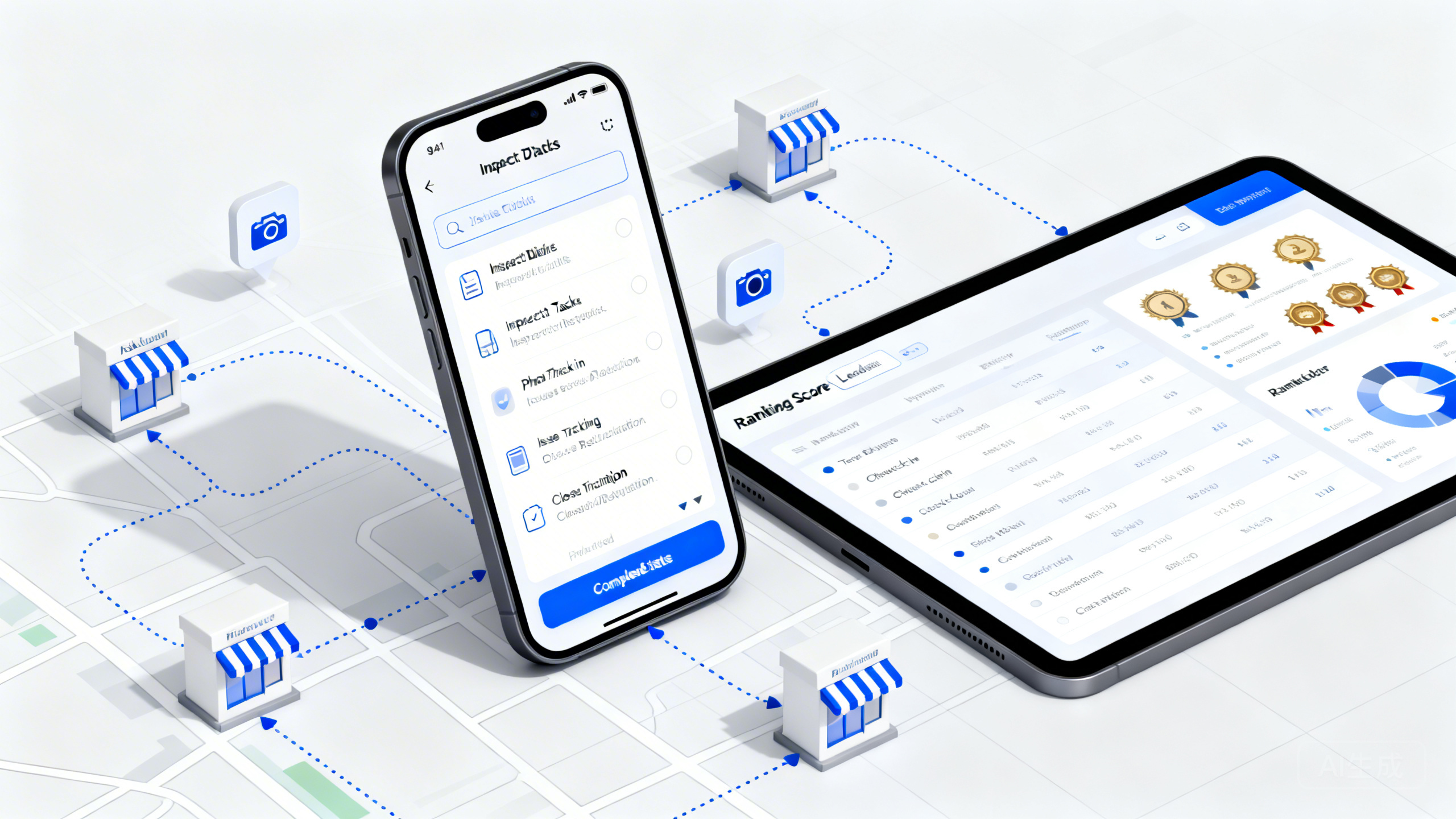 连锁门店巡店检查怎么线上化？SafetyCulture iAuditor／钉钉巡检 任务派发、拍照打卡、问题整改闭环与门店评分排行实操教程