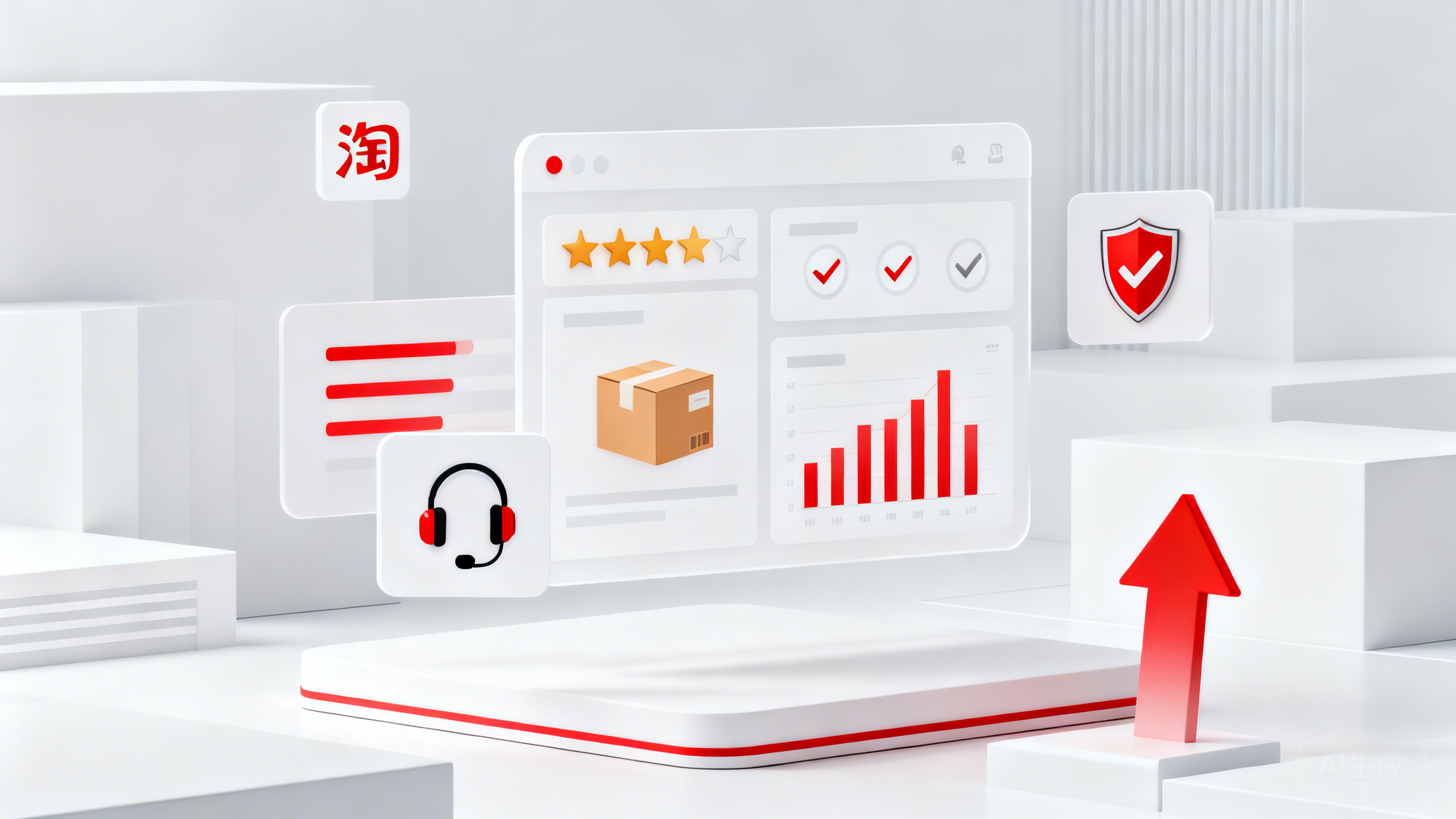 2026年淘宝天猫「店铺体验分」指标调整：商家如何用发货承诺、售后响应与内容合规提升自然流量并避免降权？