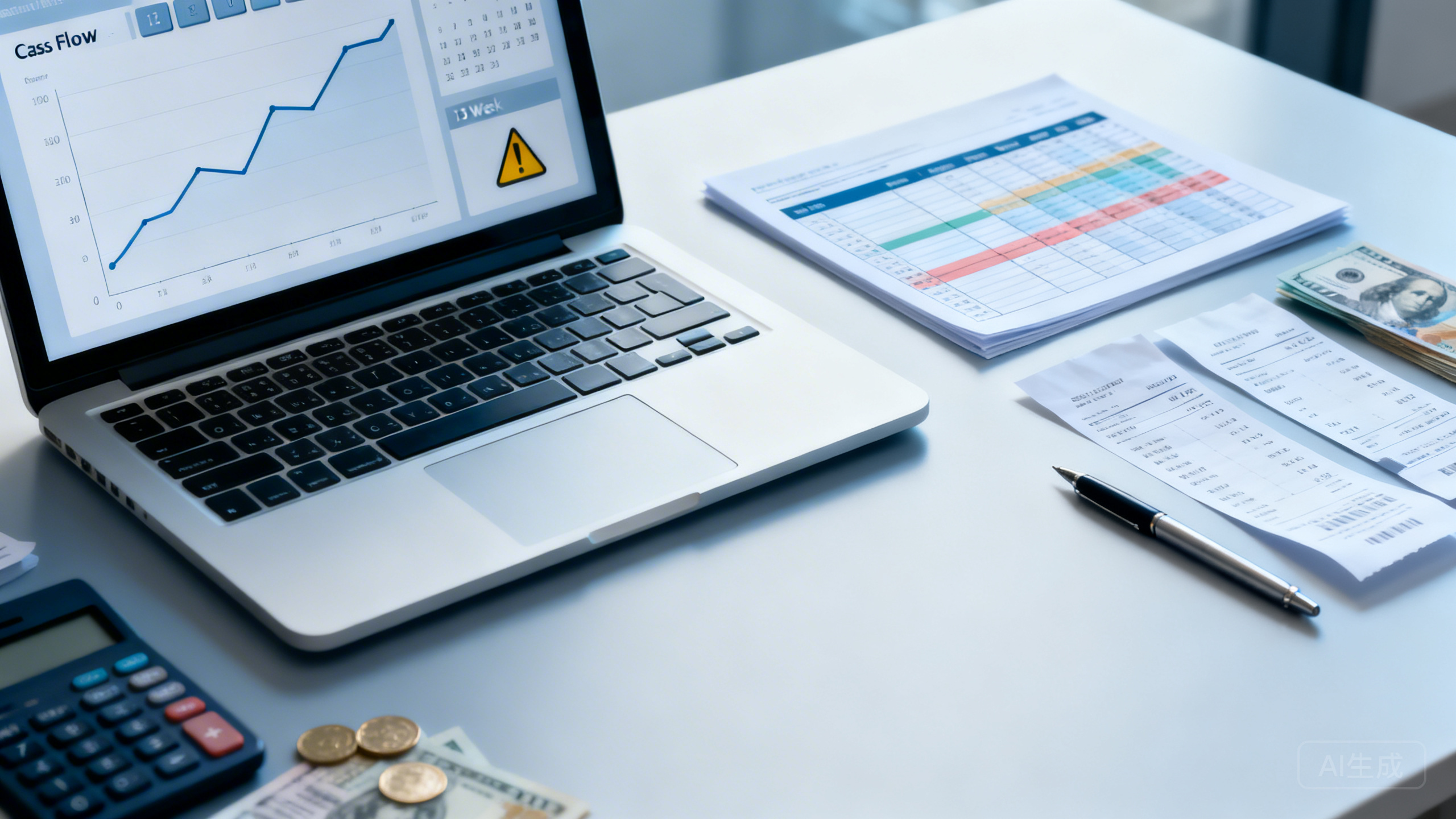 实体店现金流总是吃紧怎么办？滚动13周现金预测＋收付款节奏规划＋资金缺口预警表模板（可直接套用）