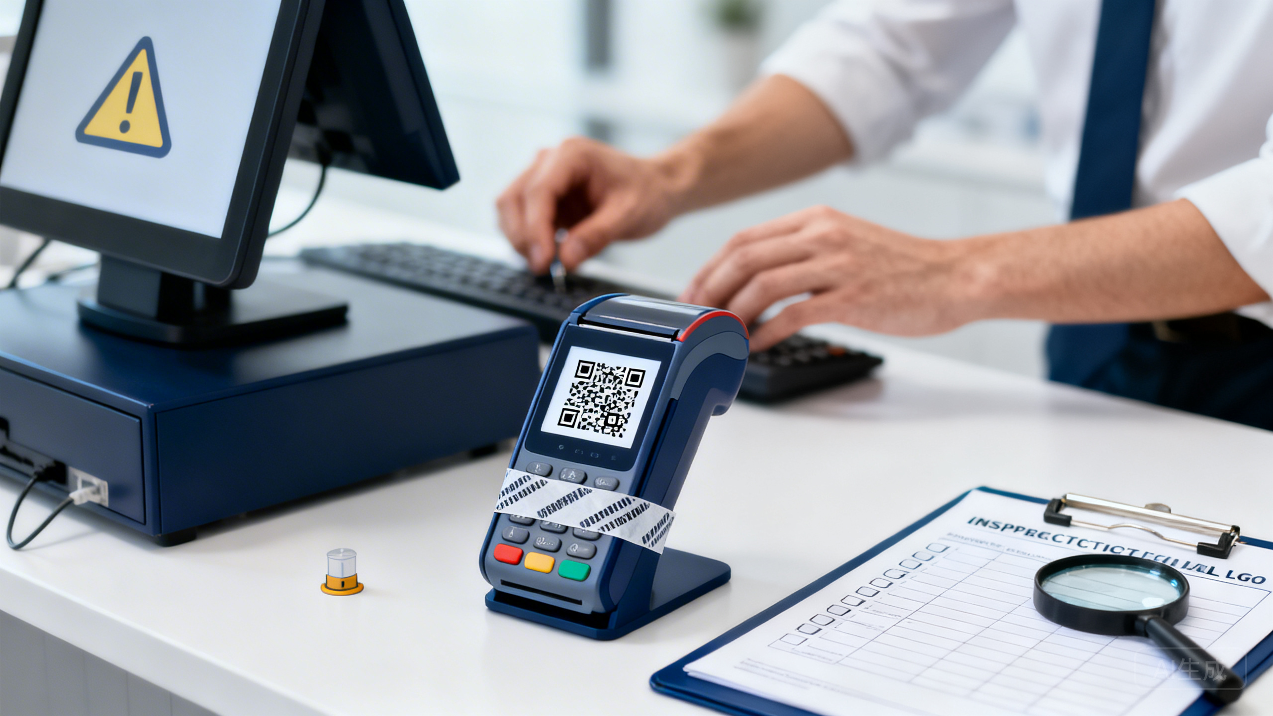 实体店收款码被调包怎么防？二维码封签张贴规范＋巡检台账＋异常交易排查流程SOP