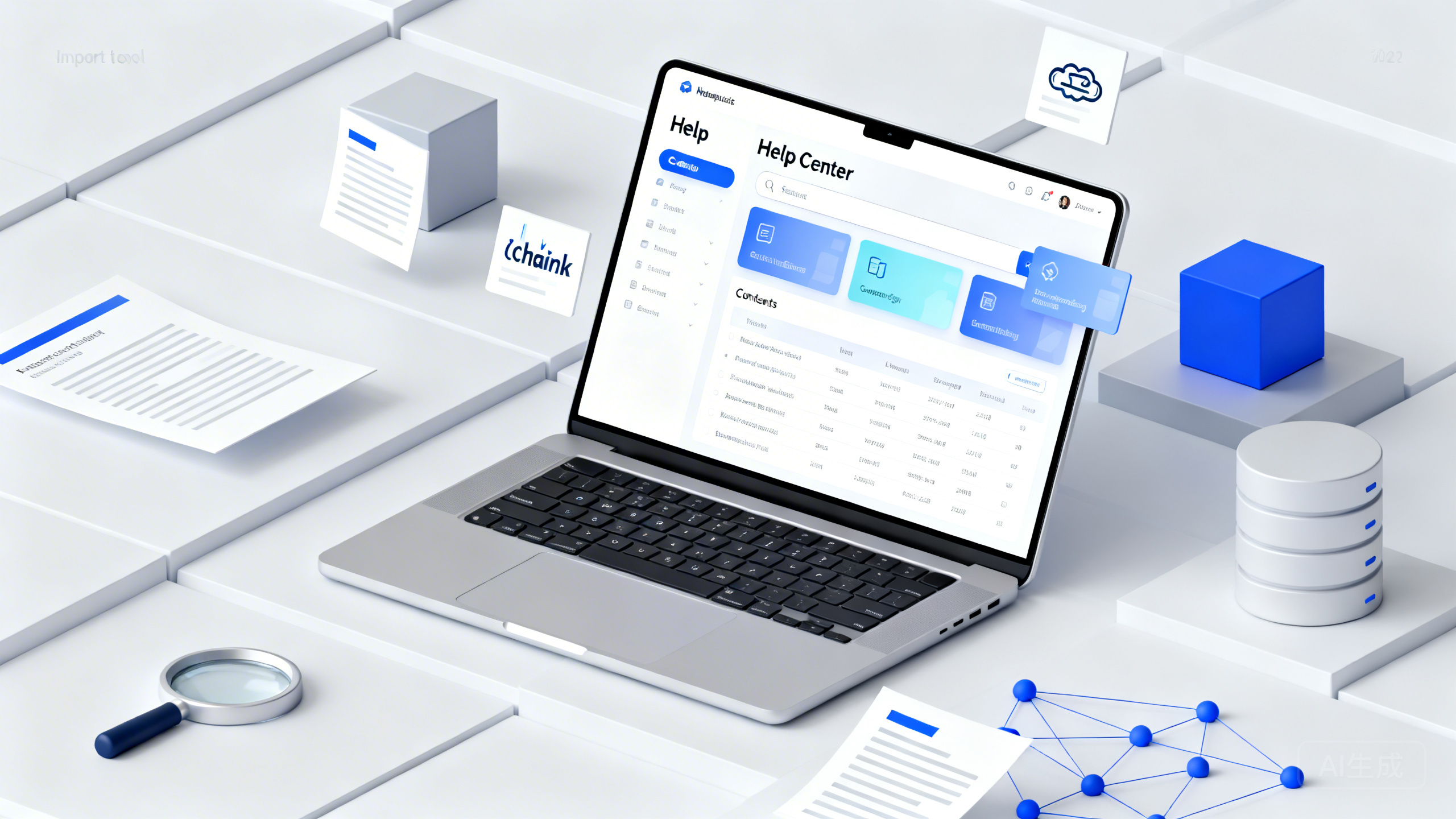 商家FAQ帮助中心怎么搭建？HelpLook/Notion/语雀 文档一键导入、搜索目录配置与外链嵌入官网教程