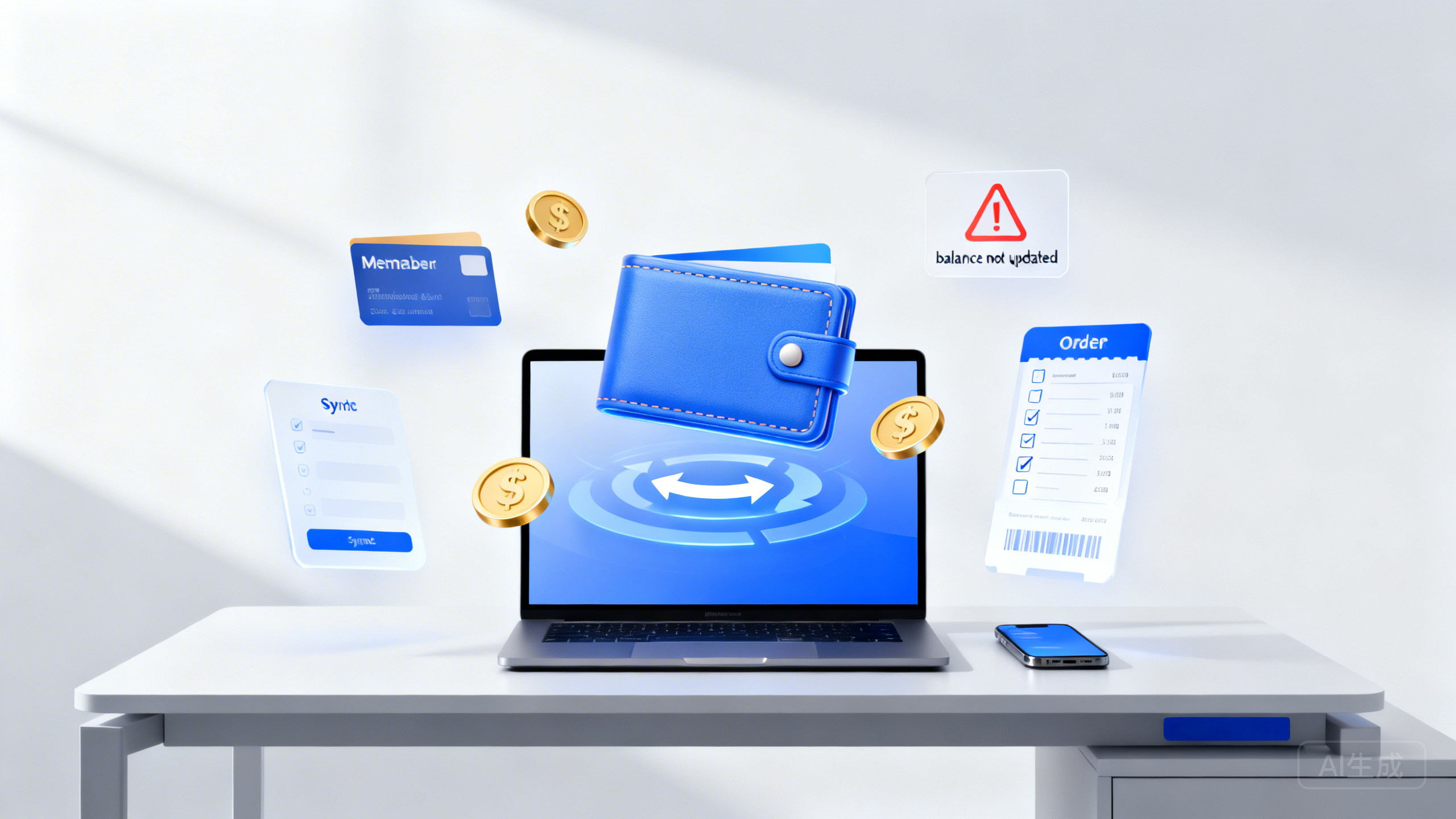 商家助手会员储值充值成功但会员余额未增加怎么办？充值订单核对、同步延迟排查与余额补录修复教程