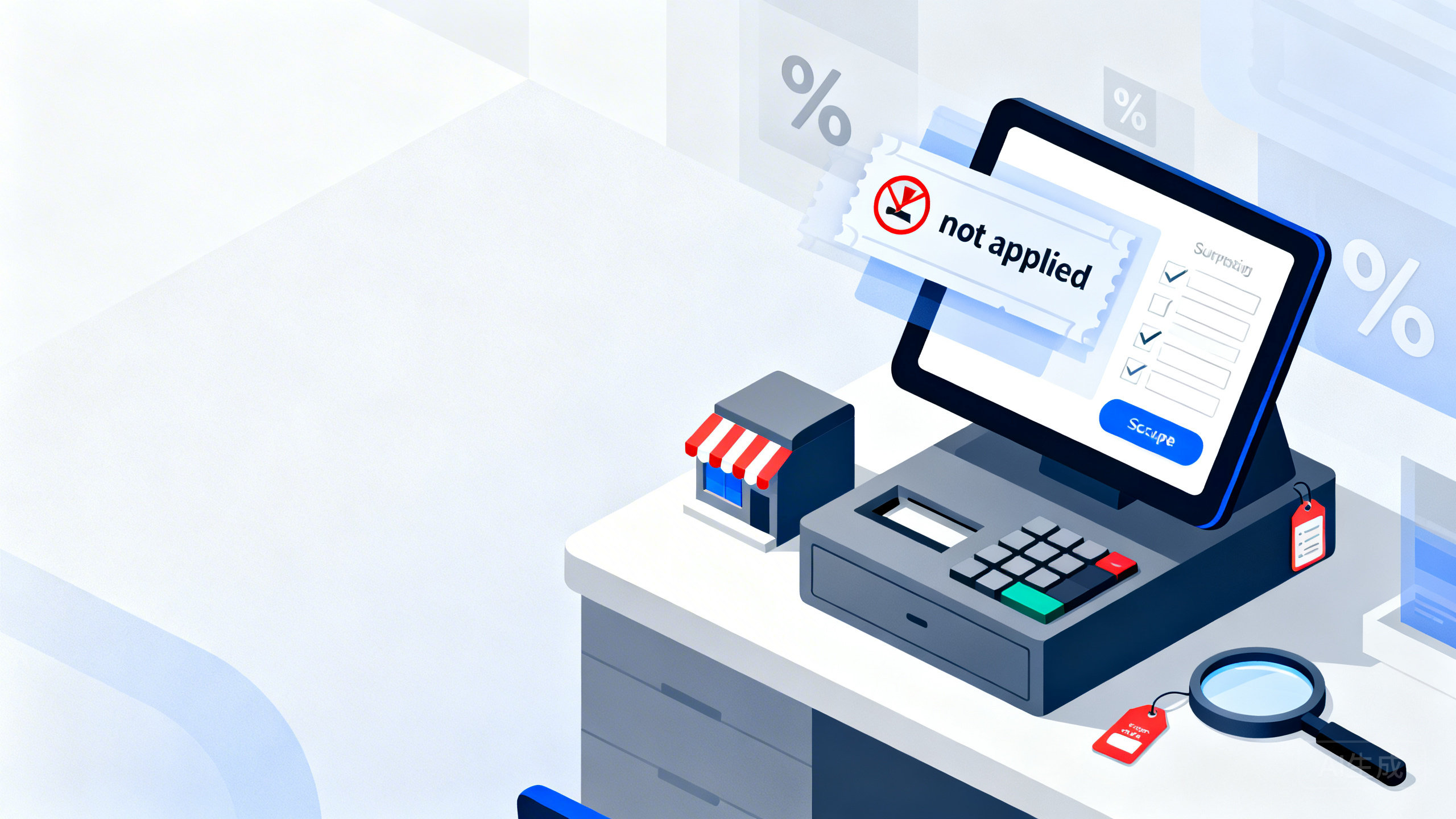 商家助手收银时满减/折扣活动不生效怎么办？活动叠加冲突、参与商品范围与门店生效条件排查教程