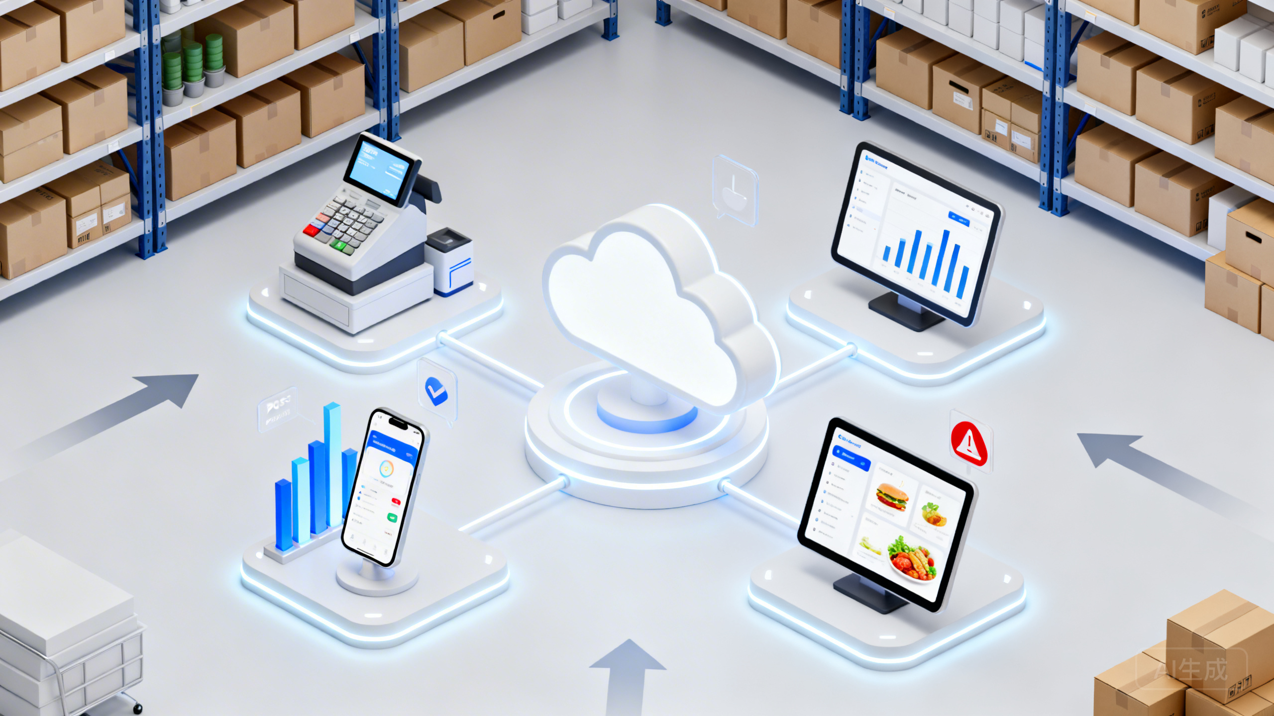 多渠道库存不同步怎么解决？POS+小程序+外卖平台库存联动、断货预警与补货流程