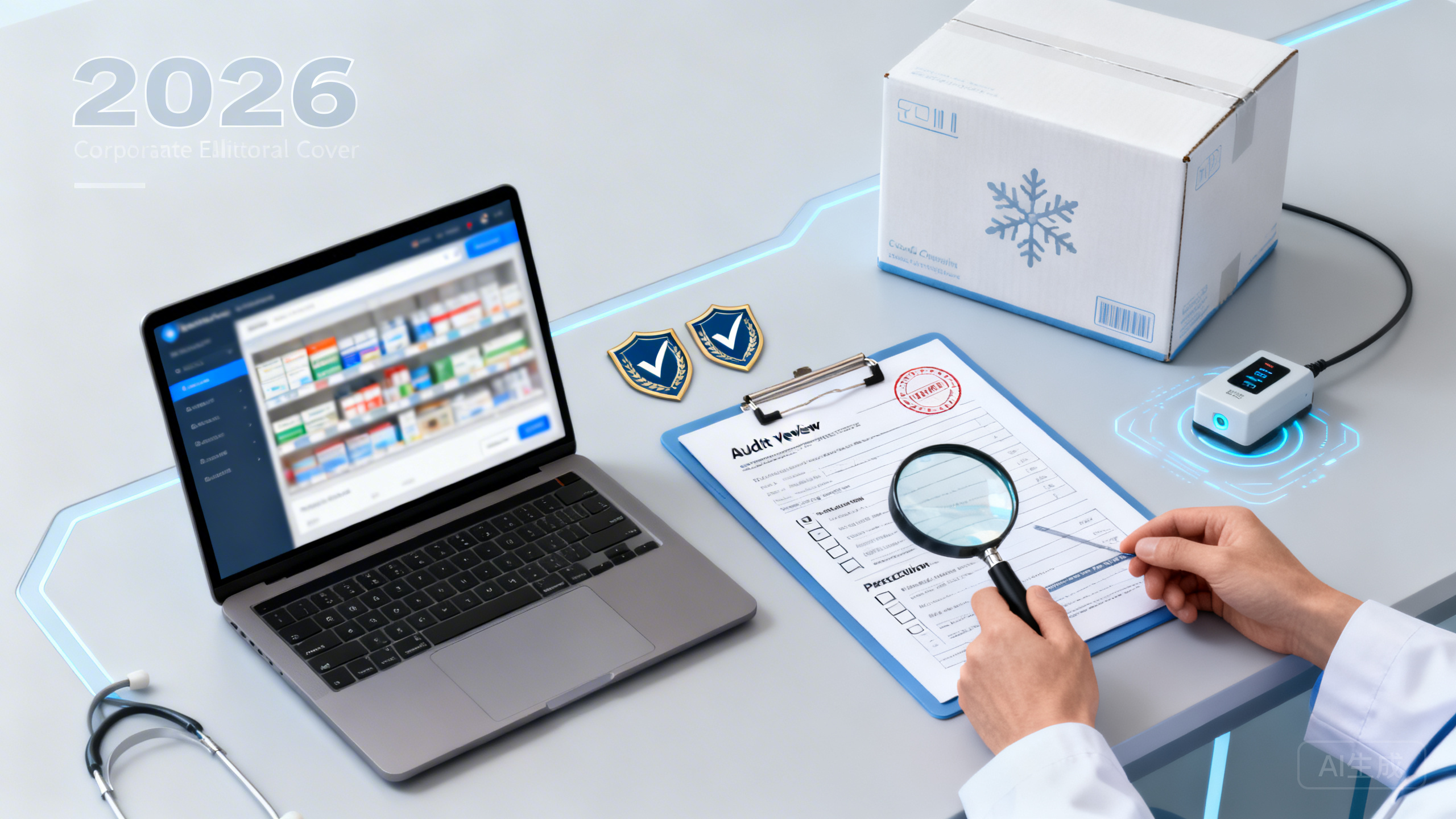 2026年网络销售药品/医疗器械监管加密：店铺必备备案资质、处方审方流程与冷链发货记录清单