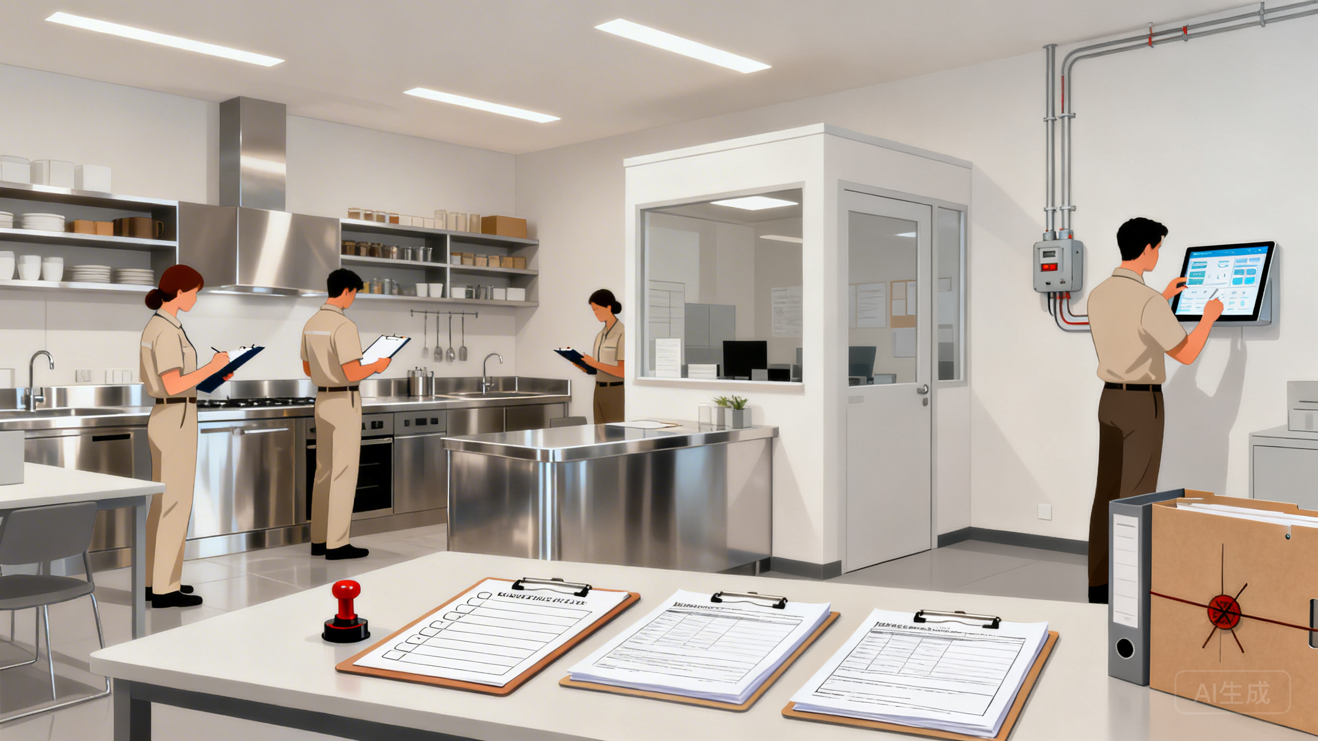 外卖共享厨房运营如何避免“卫生抽检罚款＋水电费扯皮＋商户超时占用”：用“入驻资质清单＋分表抄表结算表＋巡检整改闭环单”把风险和欠费压到最低