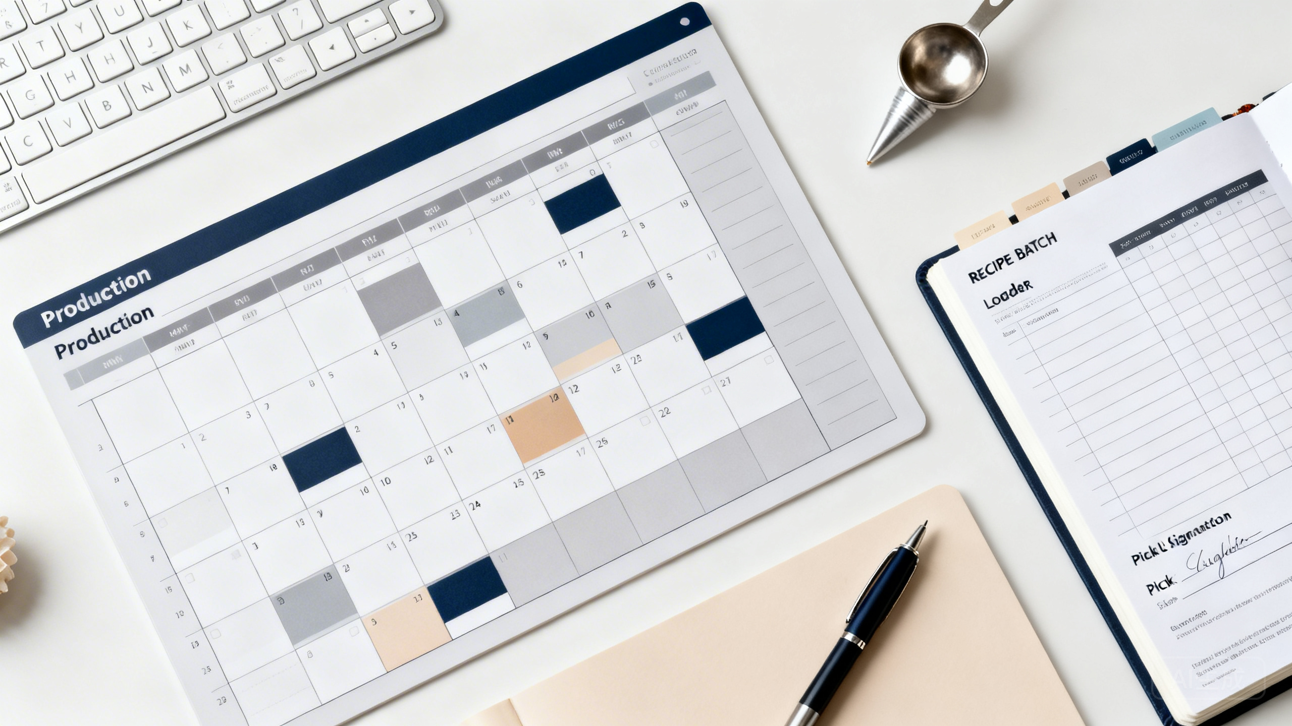 私房蛋糕工作室旺季订单怎么防“延期交付＋口味翻车投诉＋定金跑单争议”：用“排产日历＋配方批次台账＋取货签收确认单”稳交付提复购