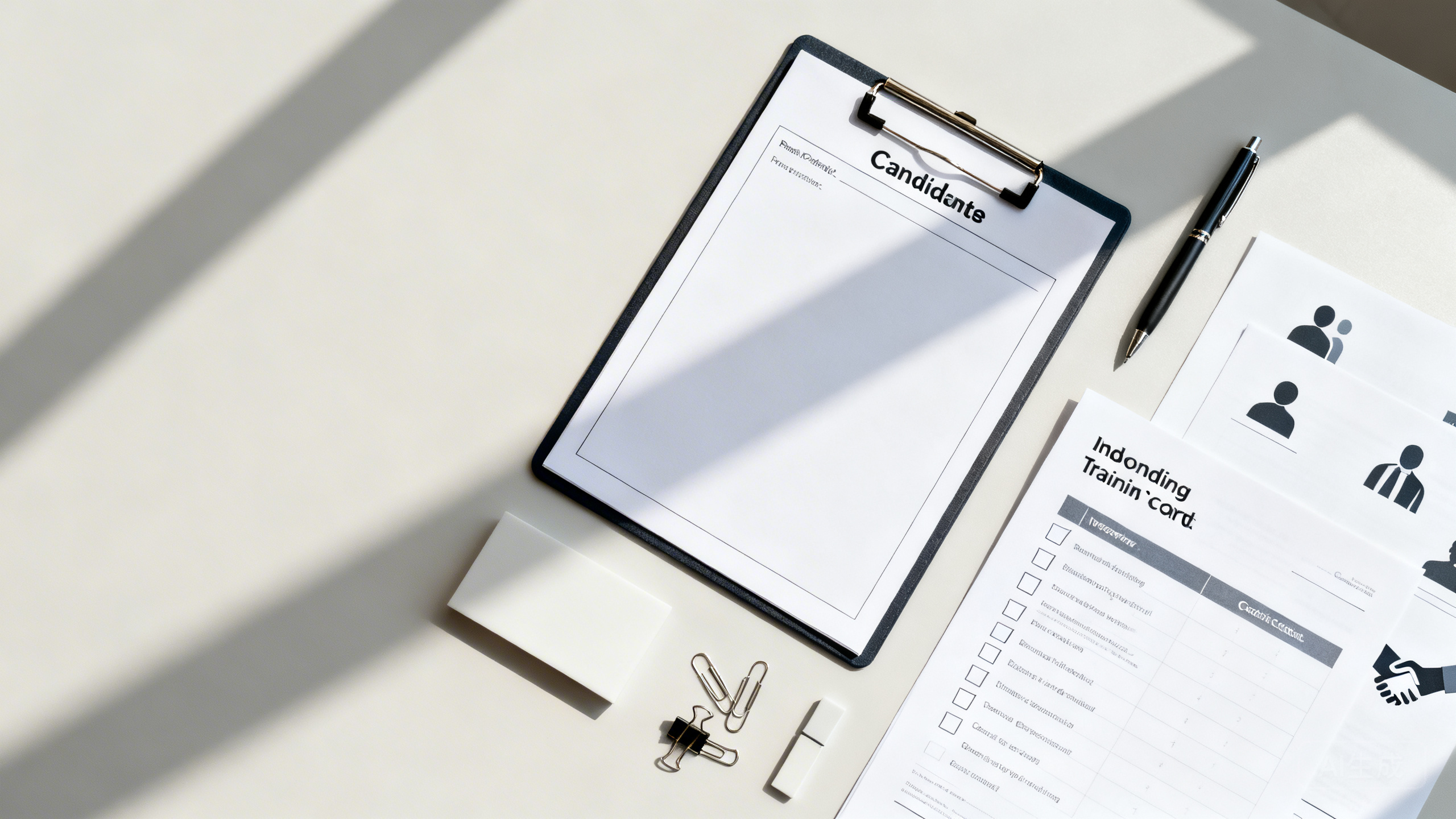 门店招人难？岗位画像模板＋面试评分表＋试用期带教与转正评审清单（可直接套用）