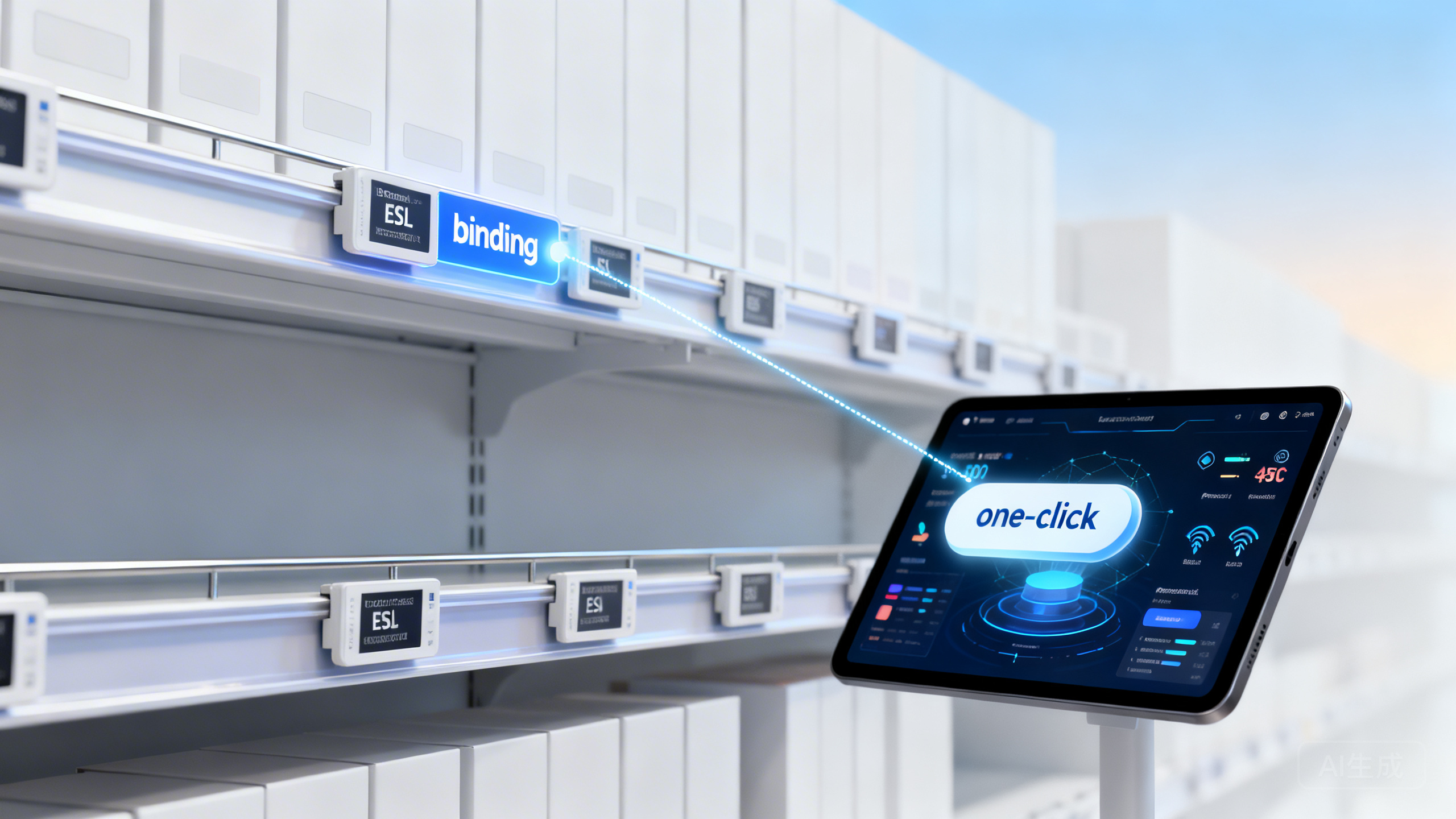 电子价签（ESL）怎么接入门店？汉朔/云里物里 价签绑定、全店一键调价、促销规则联动与掉线巡检配置实操教程