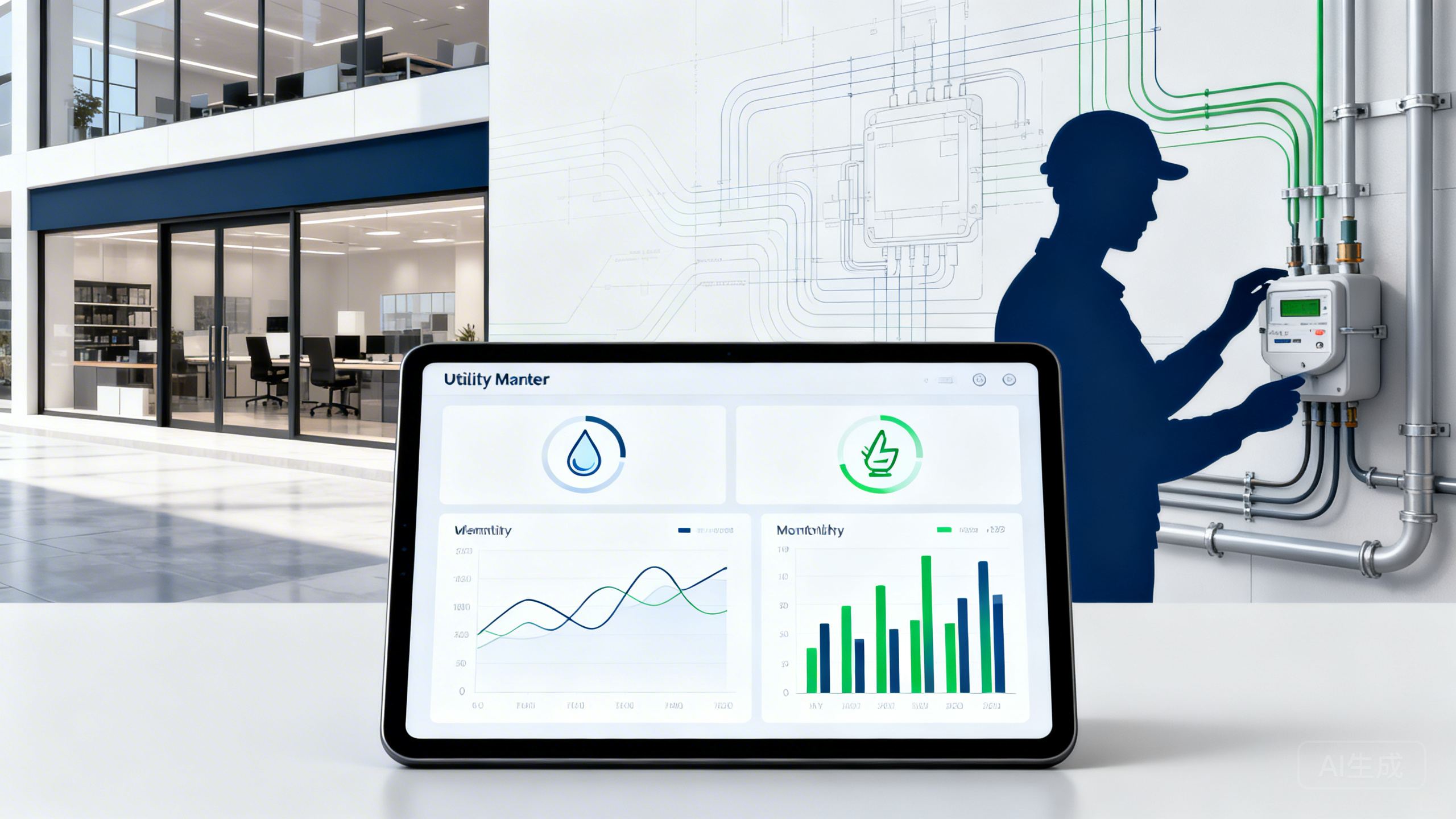实体店水电气费用居高不下怎么降？分表计量、异常用能排查与月度节能KPI台账一套落地方法