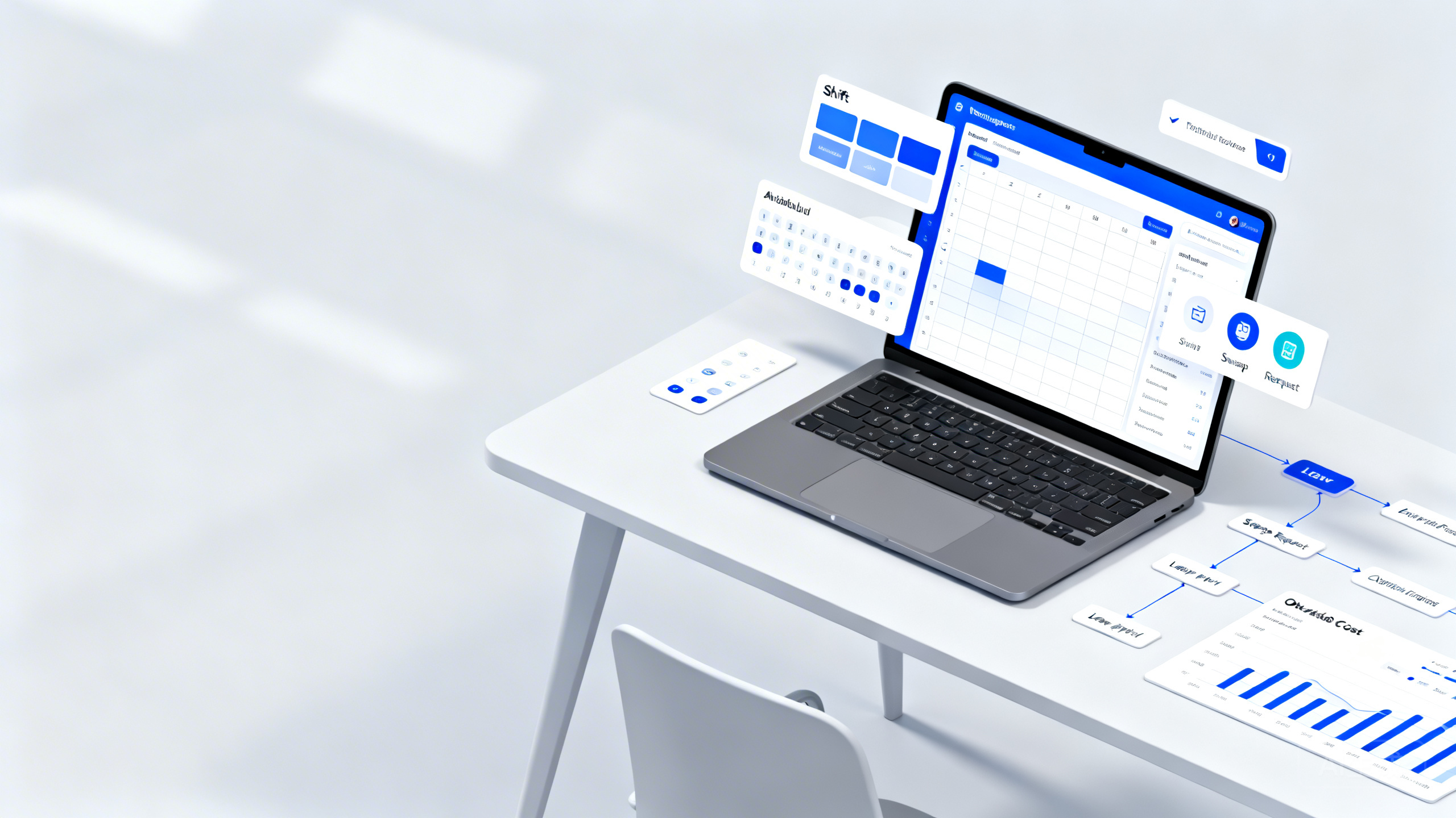 门店智能排班怎么用钉钉排班做？班表规则模板、员工可用时段、换班请假联动与加班成本报表配置教程