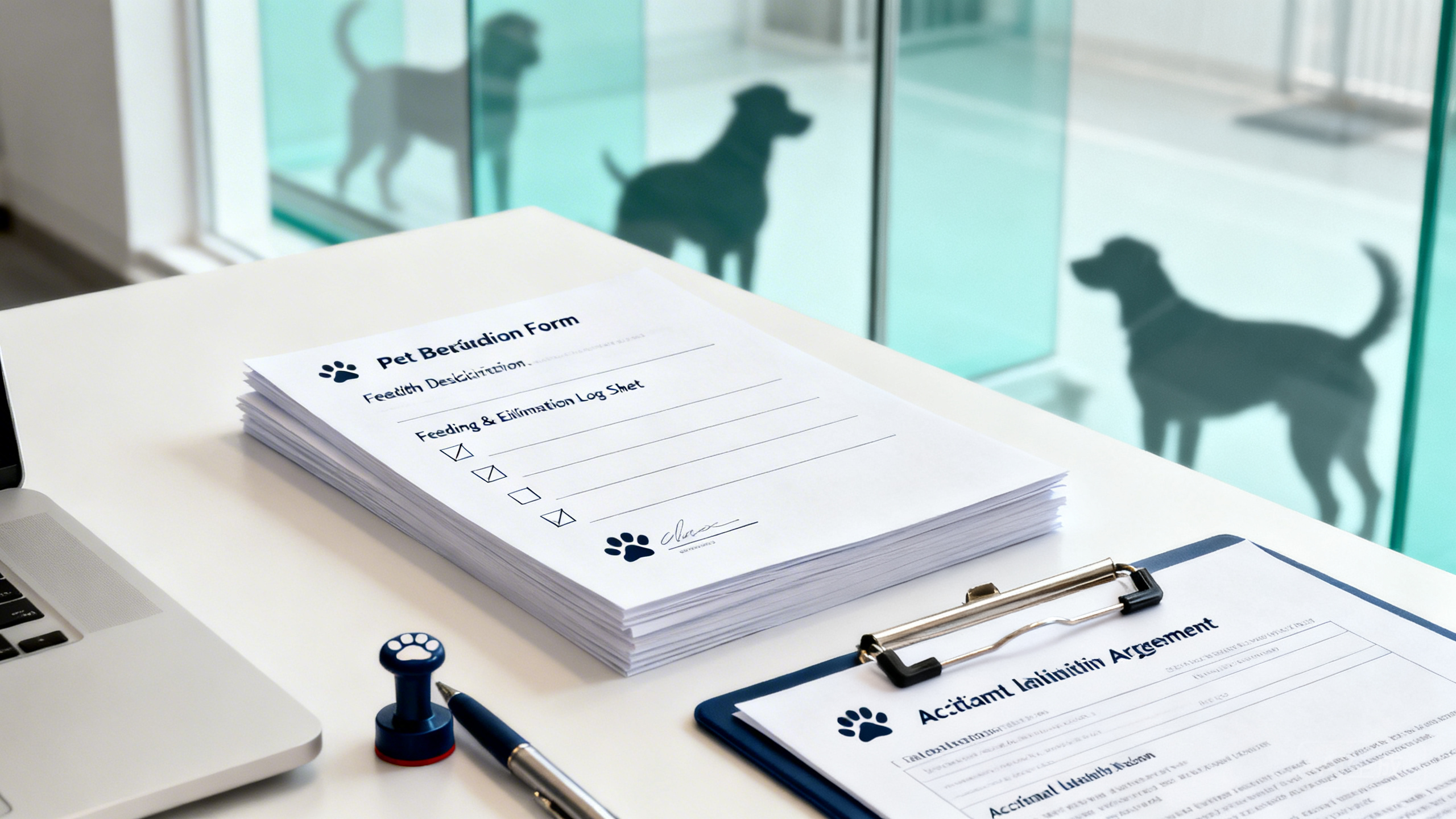 宠物寄养店真实复盘：用《入住健康声明》《喂养排泄日志》《意外责任协议》化解走失、打架受伤与延住加价纠纷