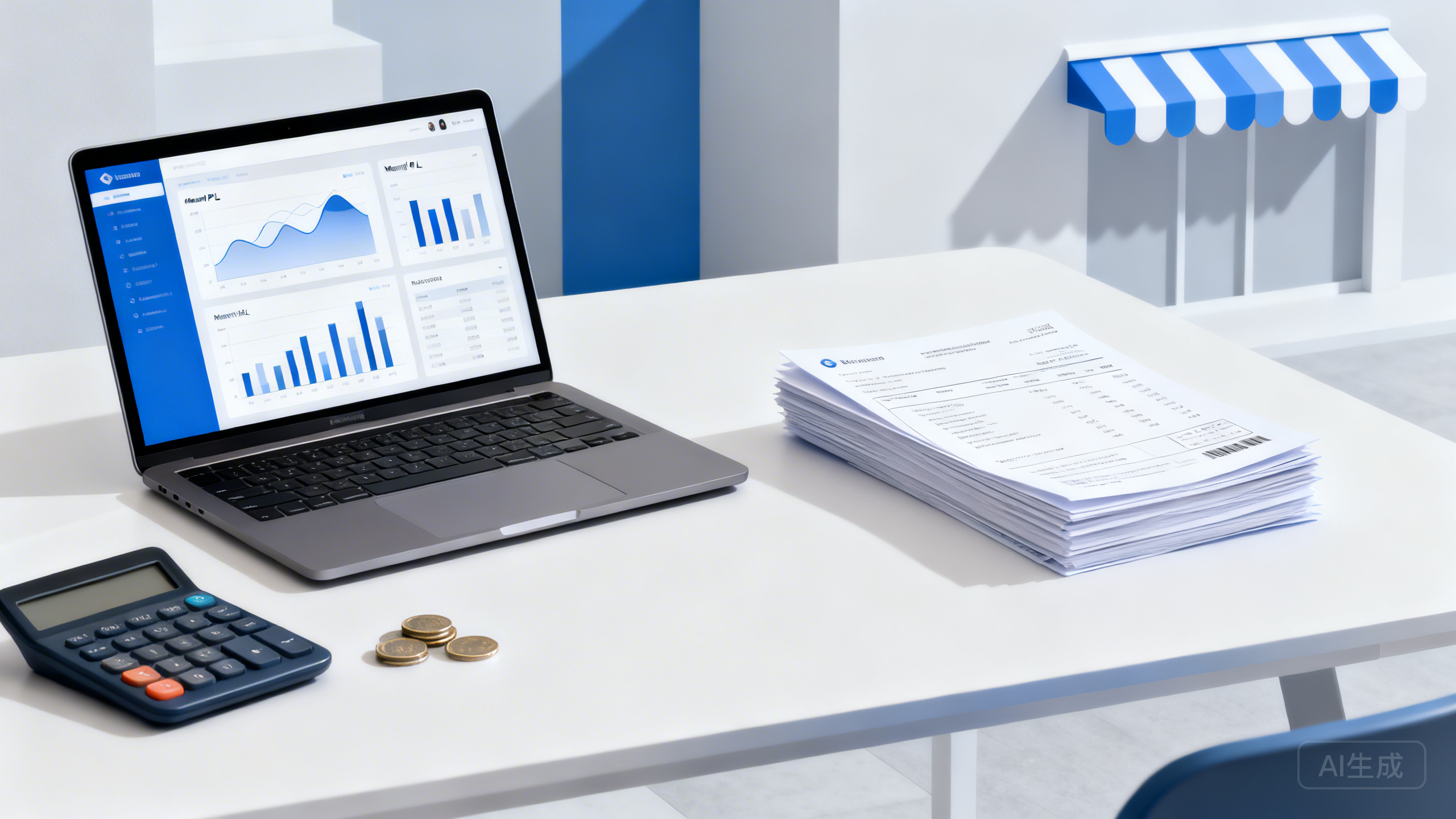 实体店月度损益表搭建指南：收入科目拆分、成本费用分摊与单店盈利预警指标体系