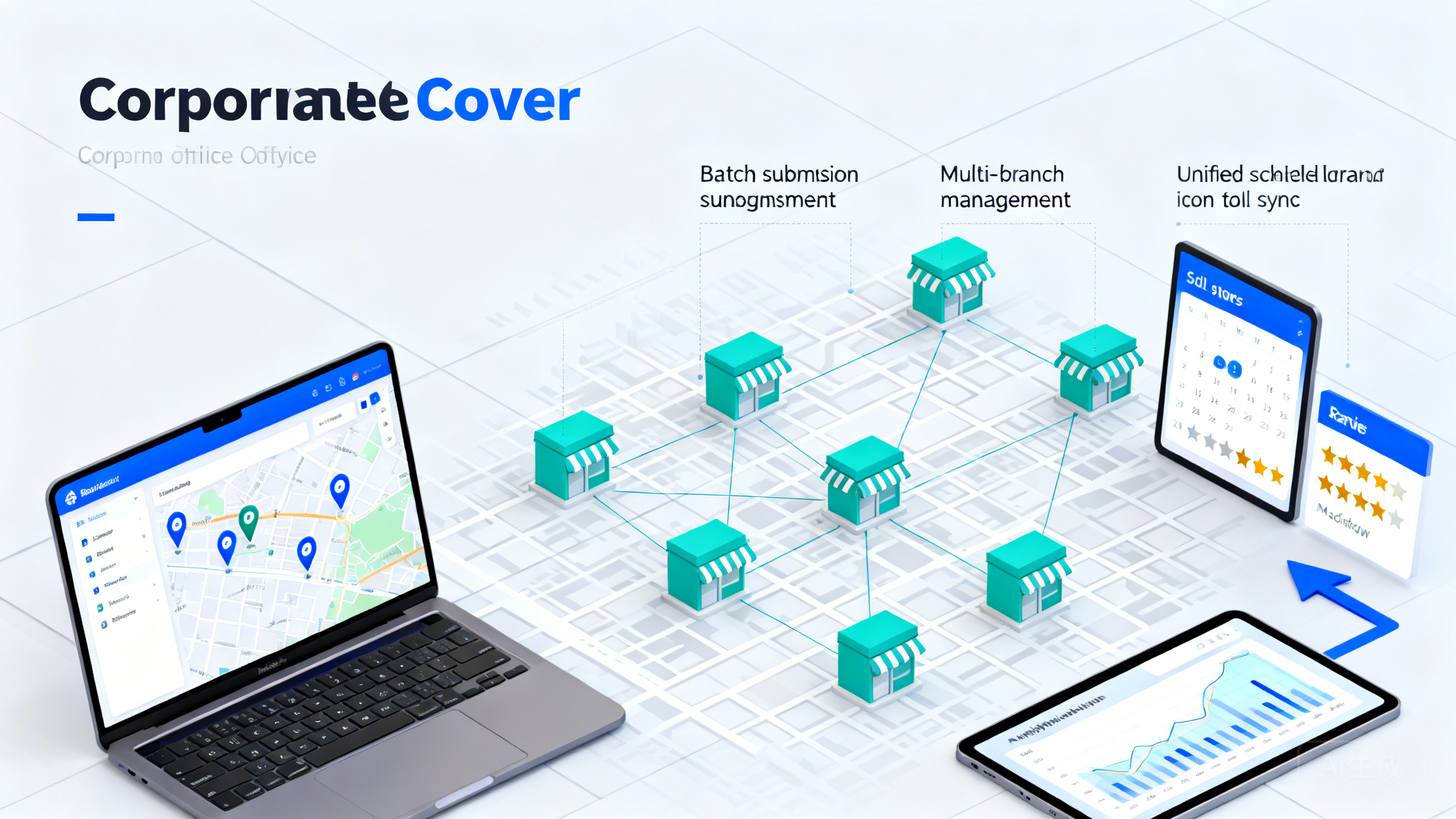 高德地图/百度地图 POI 店铺入驻与信息维护怎么操作？多门店批量提交、营业时间统一同步、评价管理与到店导航数据分析教程