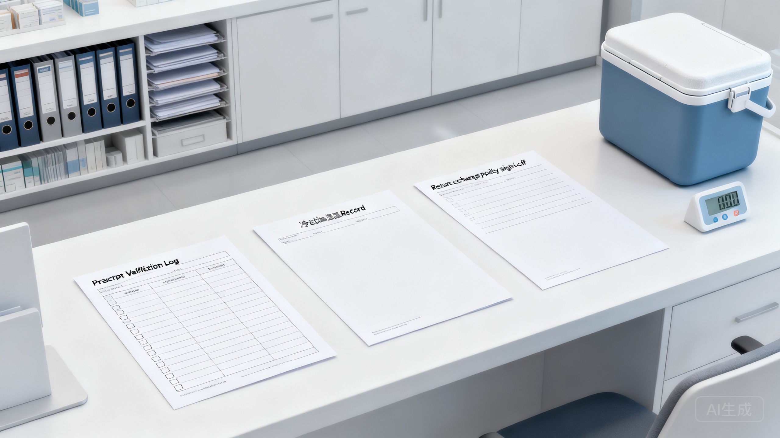 社区药店真实复盘：用“处方核验留存表＋冷链温度记录卡＋退换药规则签收单”扛住医保稽核、冷链抽查与退换纠纷