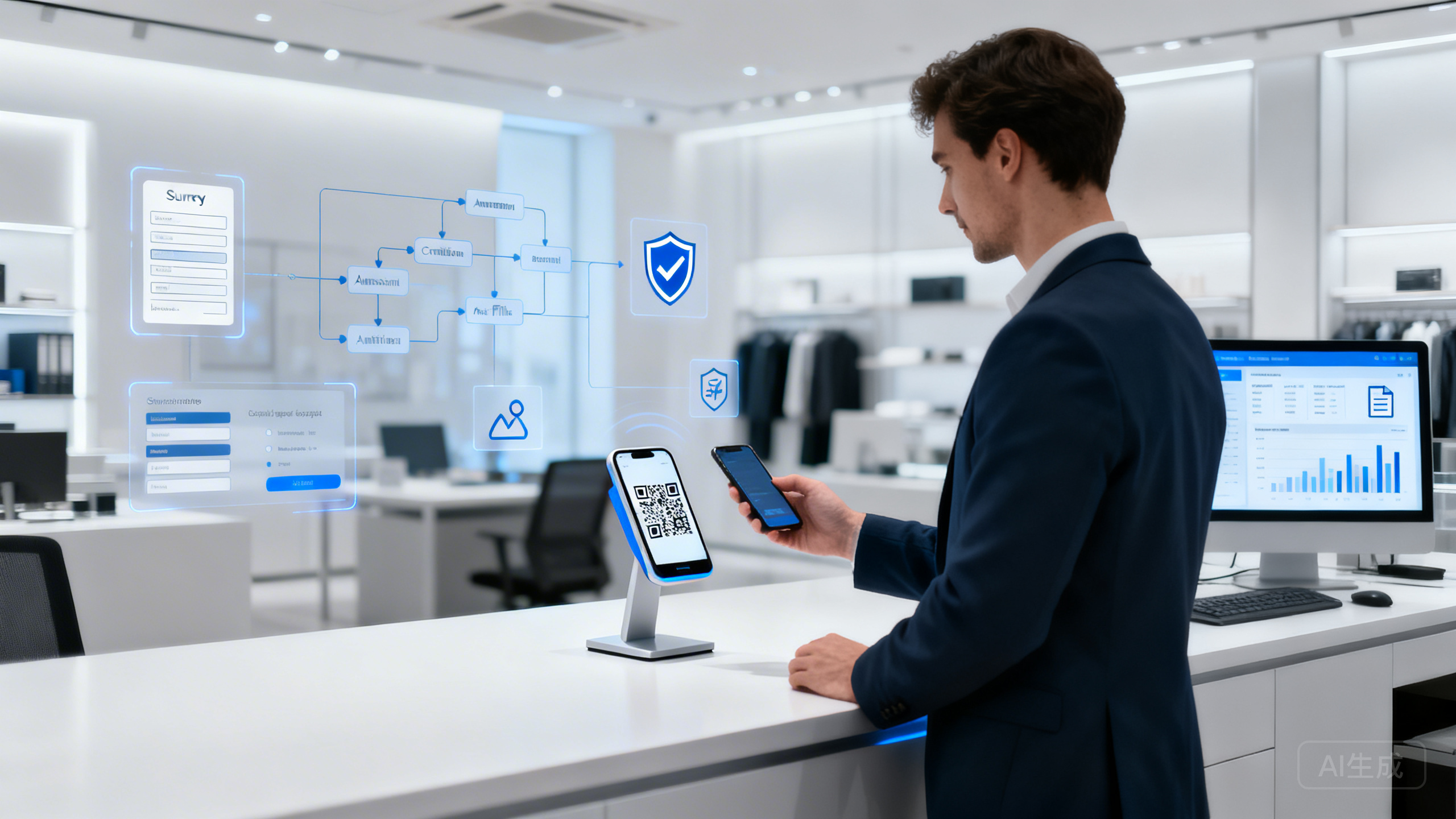 门店顾客满意度怎么扫码收集并自动汇总？问卷星/腾讯问卷 题目逻辑跳转、匿名防刷与数据报表导出配置教程