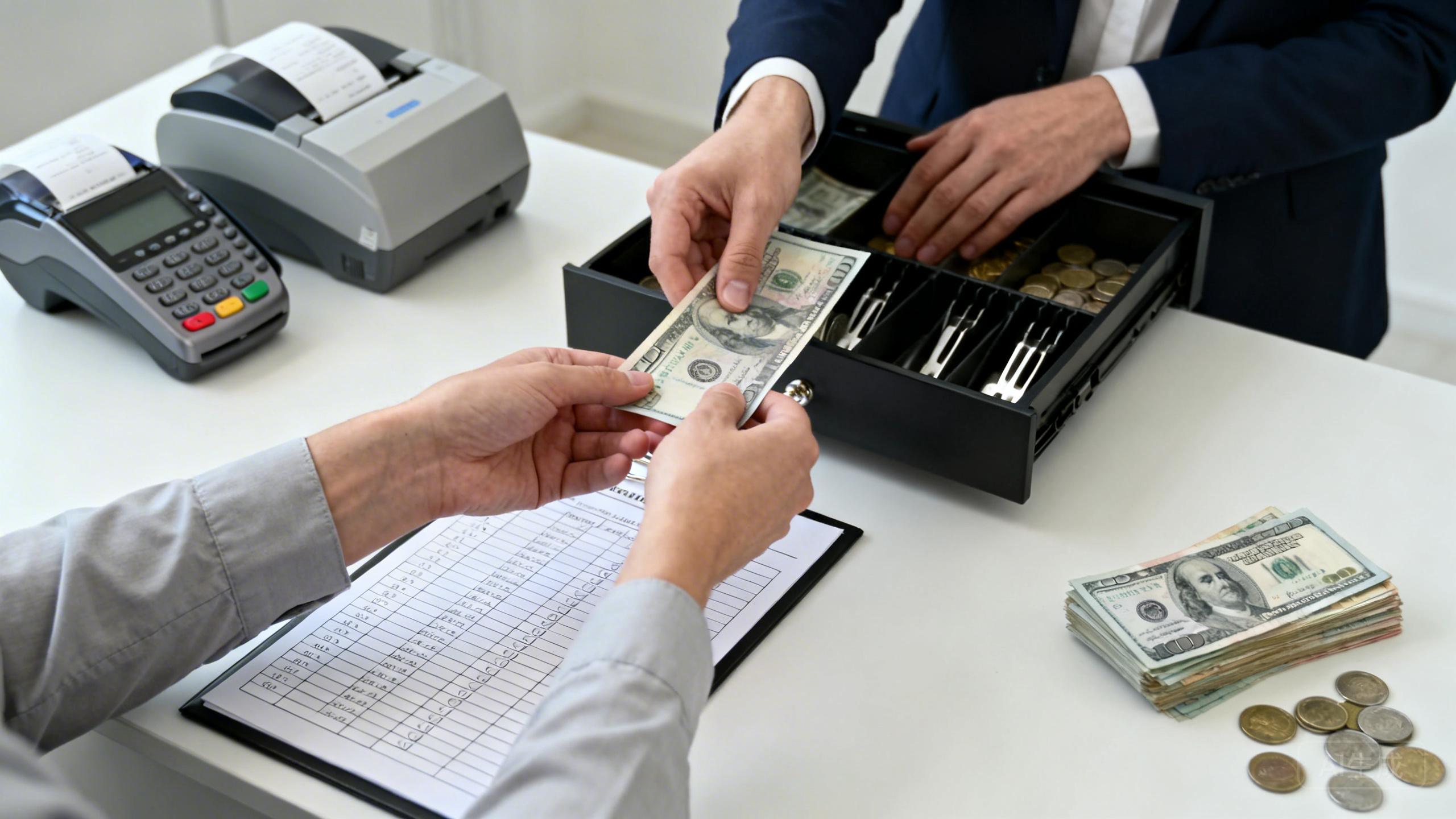 商家助手收银交接班现金对不上怎么处理？备用金设置、挂单未结与差额追溯步骤教程