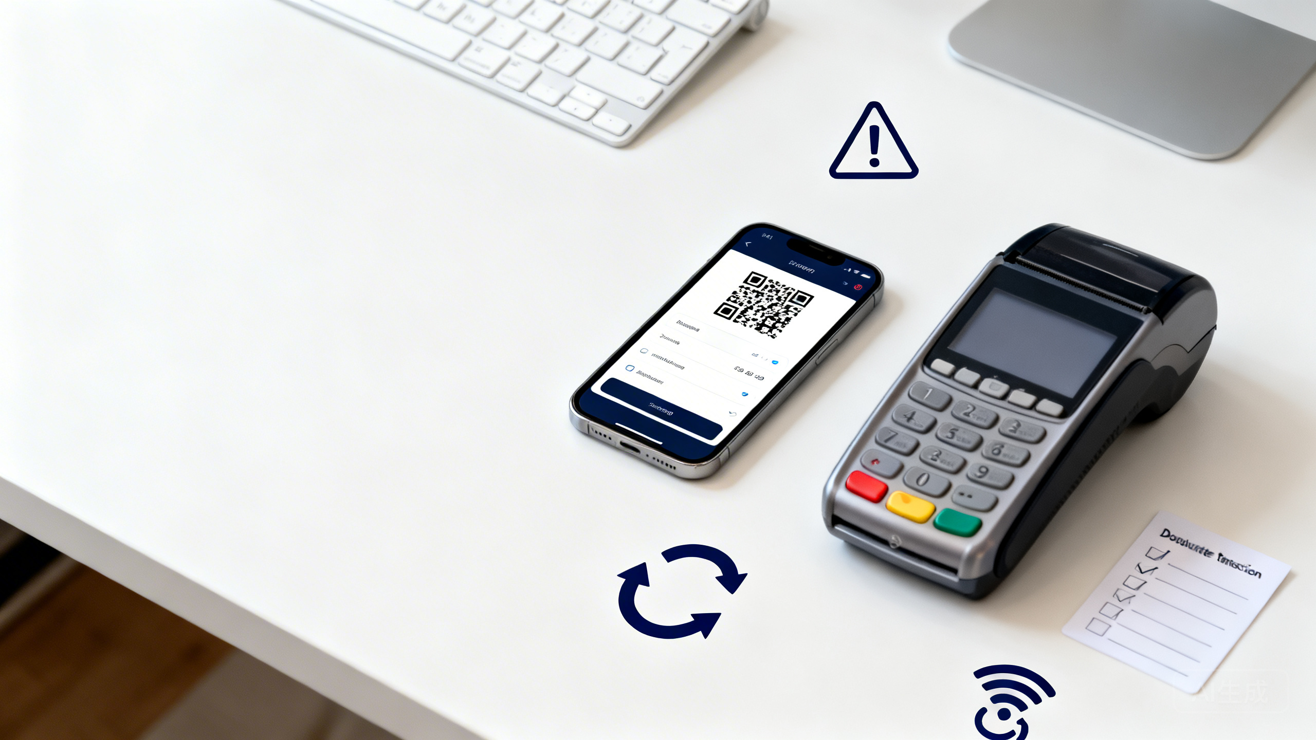 商家助手扫码收款频繁提示“交易重复/请勿重复提交”怎么解决：未完成交易清理、网络重连与订单状态查询教程