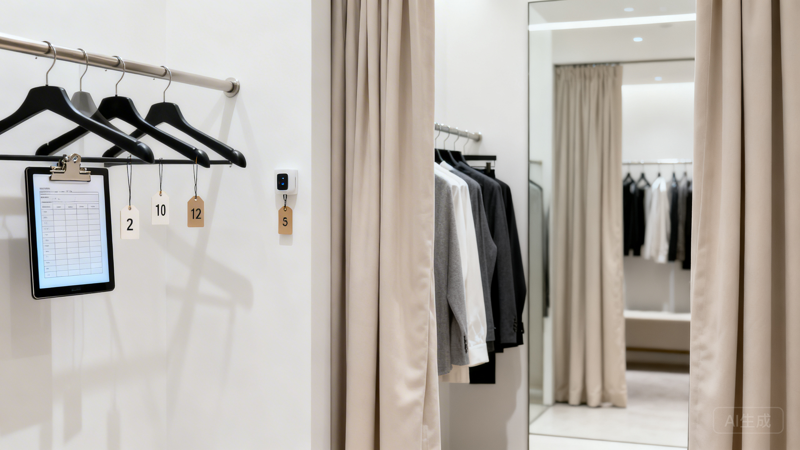 服装零售试衣间管理指南：试穿件数控制、尺码回挂防错、防丢损追踪与导购跟进话术清单