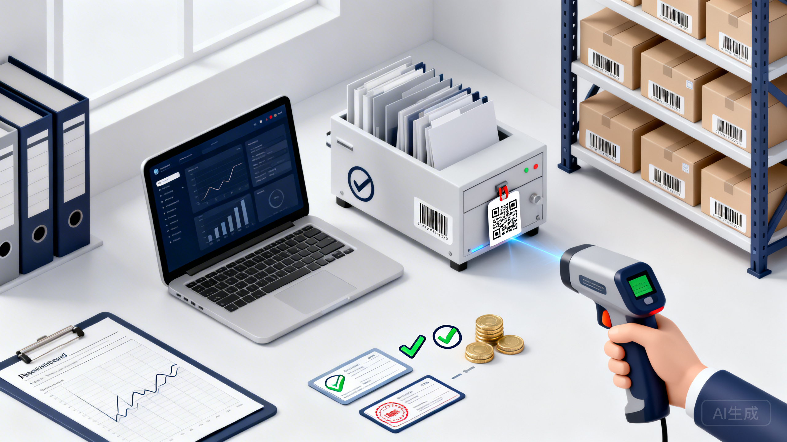 固定资产管理怎么数字化？简道云/轻流 资产建档入库、领用归还、折旧台账、二维码盘点与报废审批配置教程