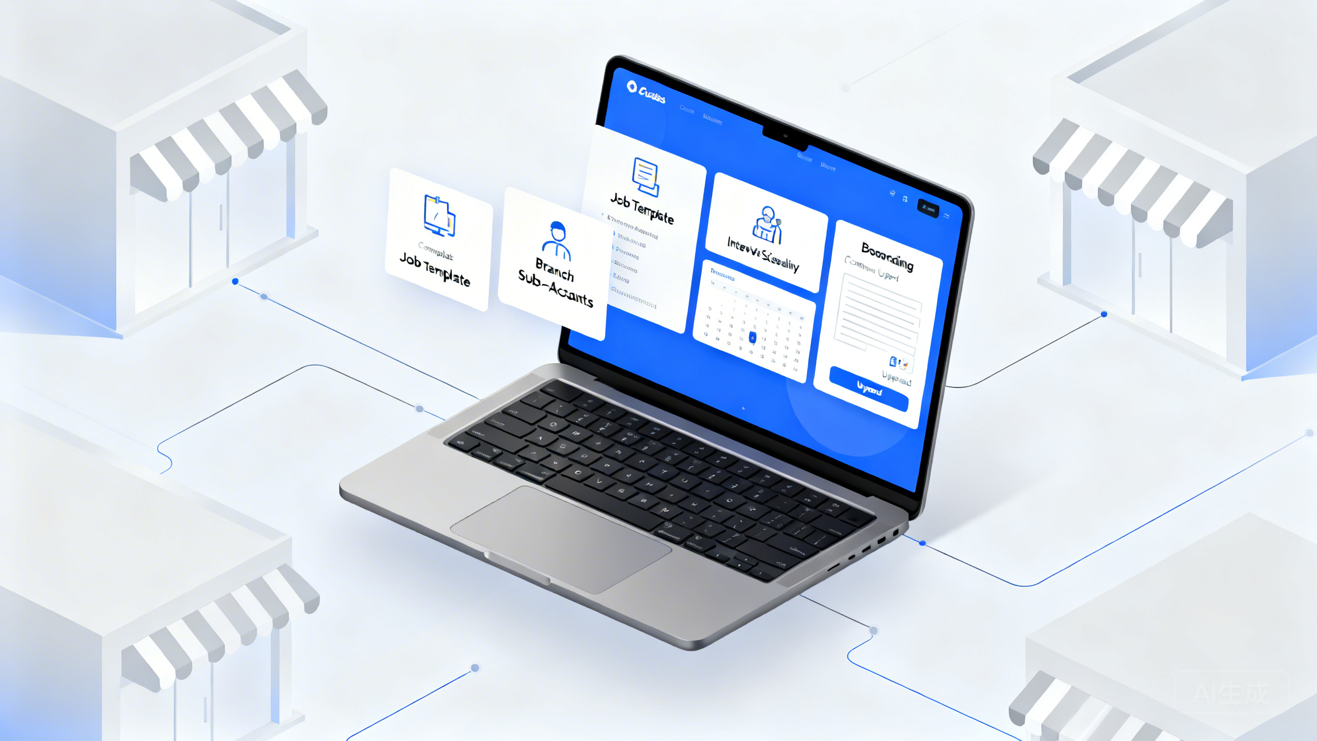 连锁门店招工如何数字化提效？BOSS直聘企业版/店长直聘 职位模板、分店子账号、面试排期与入职资料收集配置教程