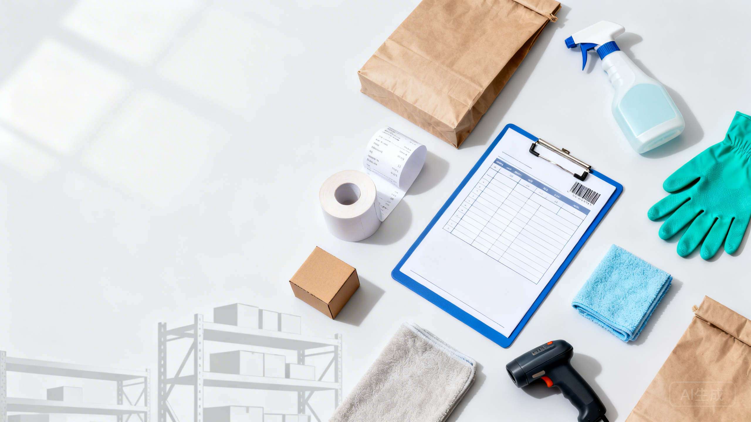 门店耗材管理实战：包装袋/小票纸/清洁用品领用定额、库存预警与成本分摊方法