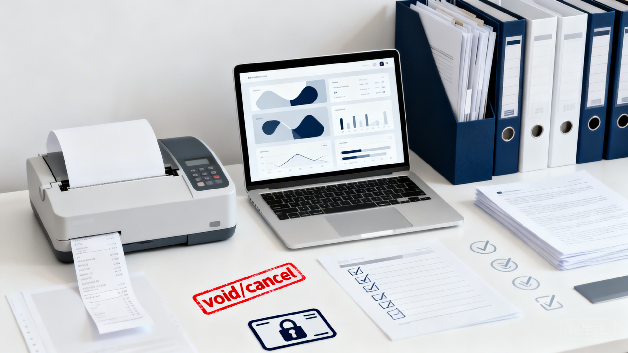 实体店发票与开票系统怎么规范：开票权限设置、红冲作废流程、票据归档与税务稽核自检清单