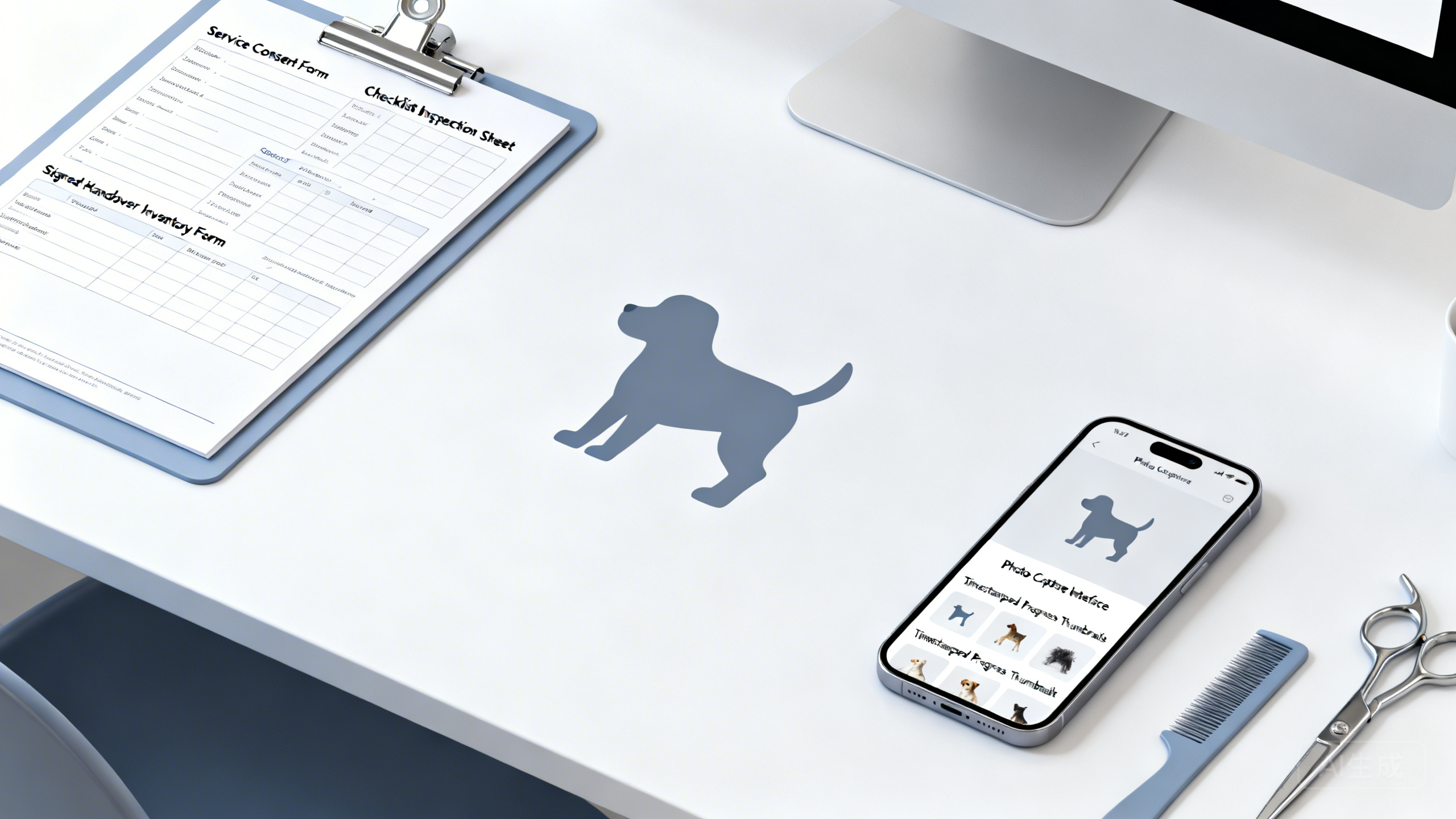 宠物美容店剃伤赔偿、造型不满意退费、寄放走失怎么防：服务同意书＋过程拍照节点＋交接清点签收单闭环管理