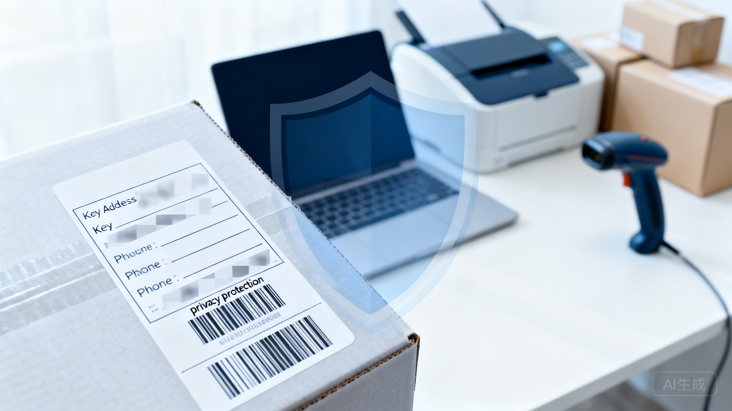 2026年电子面单“隐私号”全面推广：电商商家如何开启收件信息脱敏、对接打单系统并保证售后可联系留痕？