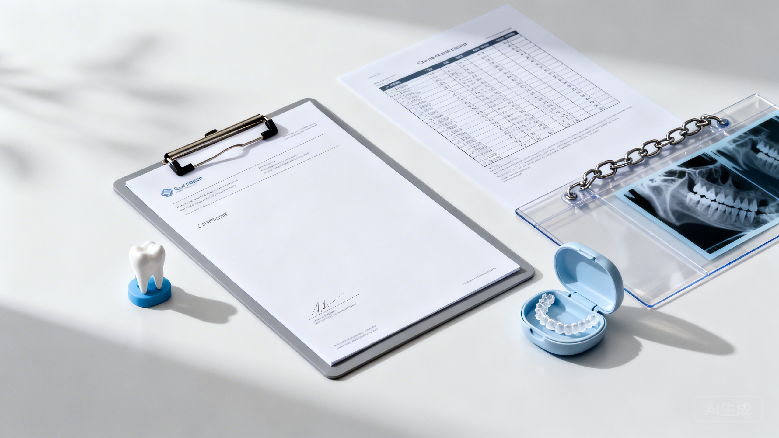 口腔诊所种植牙/正畸最容易被投诉的3个点（方案变更、加项收费、术后效果）：用“方案签字页＋分期费用对照表＋复诊影像留存清单”把证据链做全