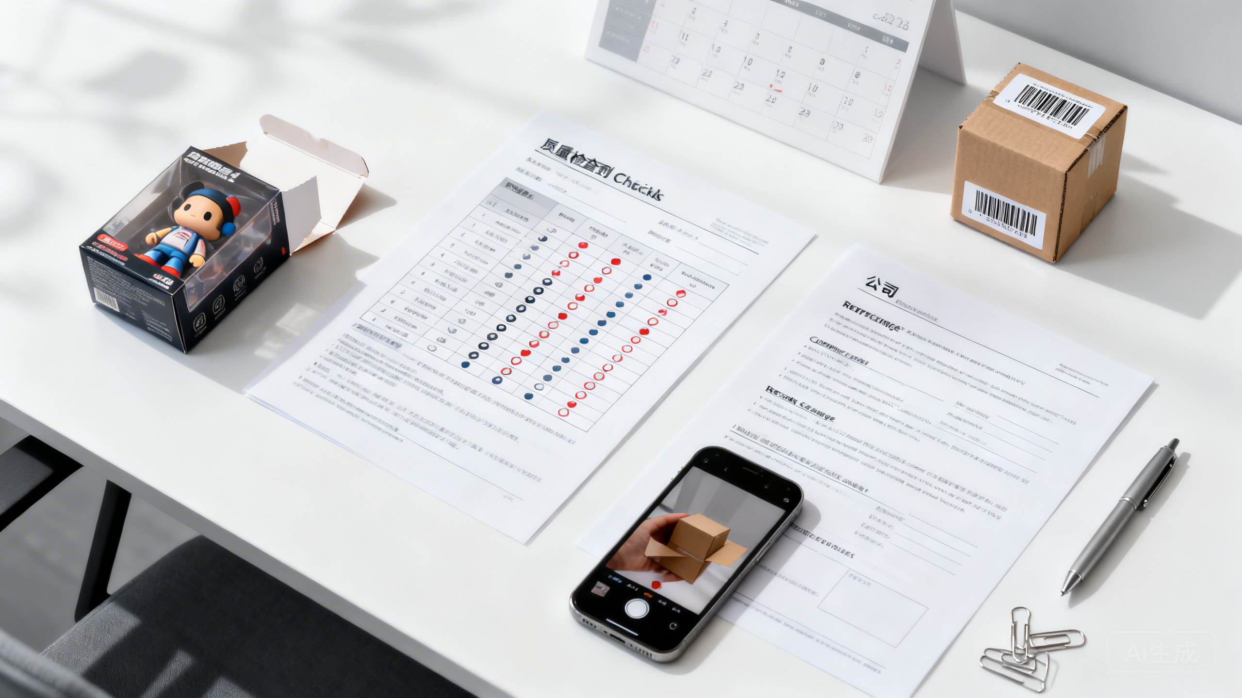 潮玩盲盒店预售延期、瑕疵争议与退换货扯皮怎么控：到货验收分级表＋交期变更告知书＋拆封留证换货流程