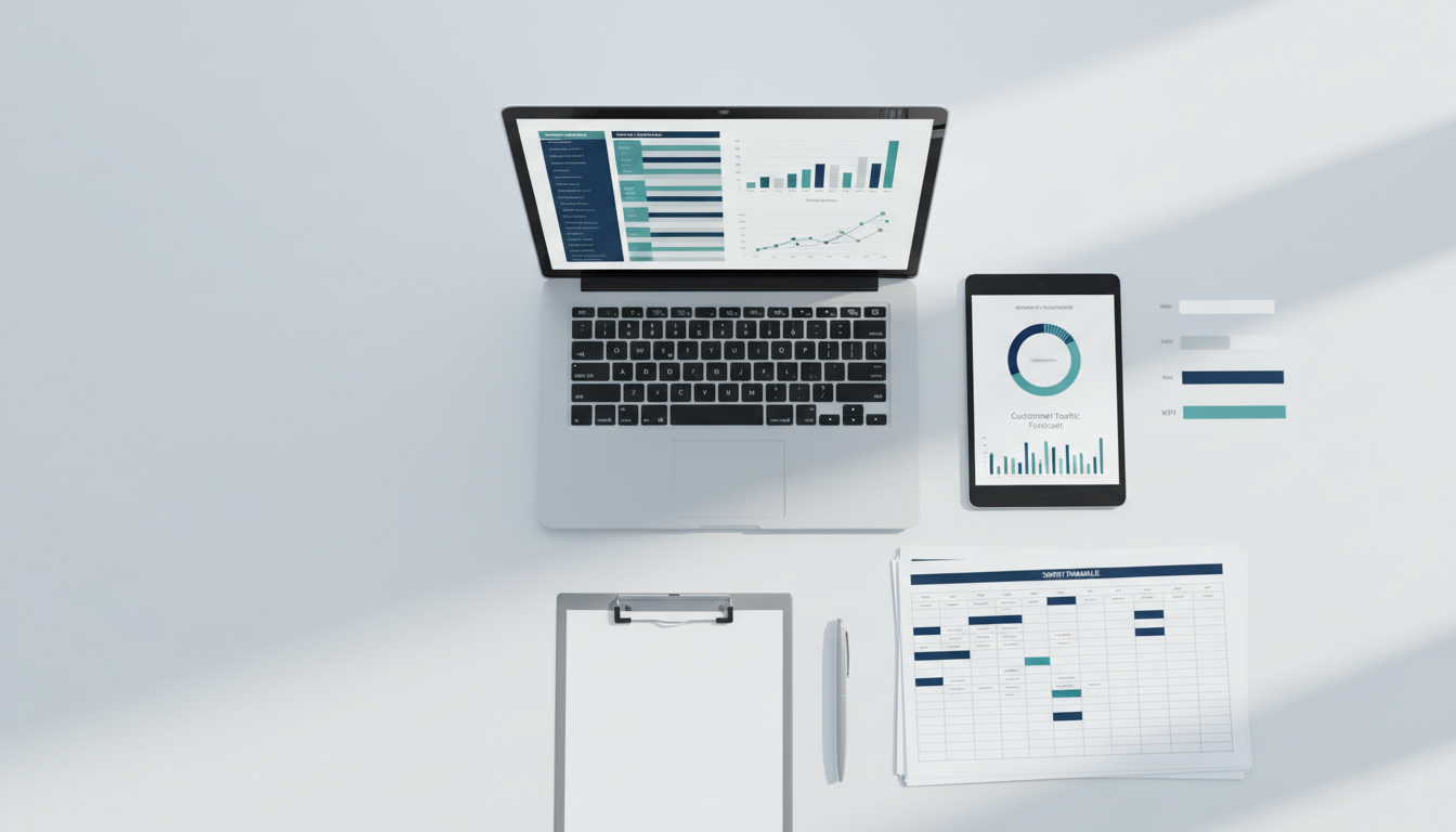 实体店排班优化实战：客流预测配人、峰谷班次设计与人效追踪表模板