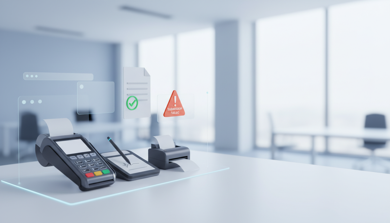 商家助手刷卡交易需要签名但无法提交怎么办？电子签名板识别、签购单生成与凭证补录教程