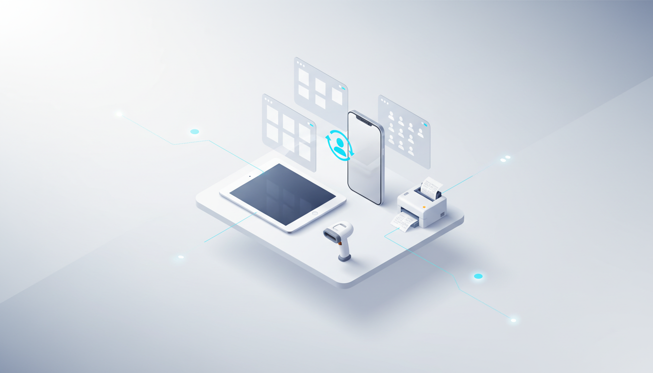 商家助手换机后商品/会员不显示怎么处理？账号迁移登录、数据同步刷新与打印机/扫码枪外设重连教程