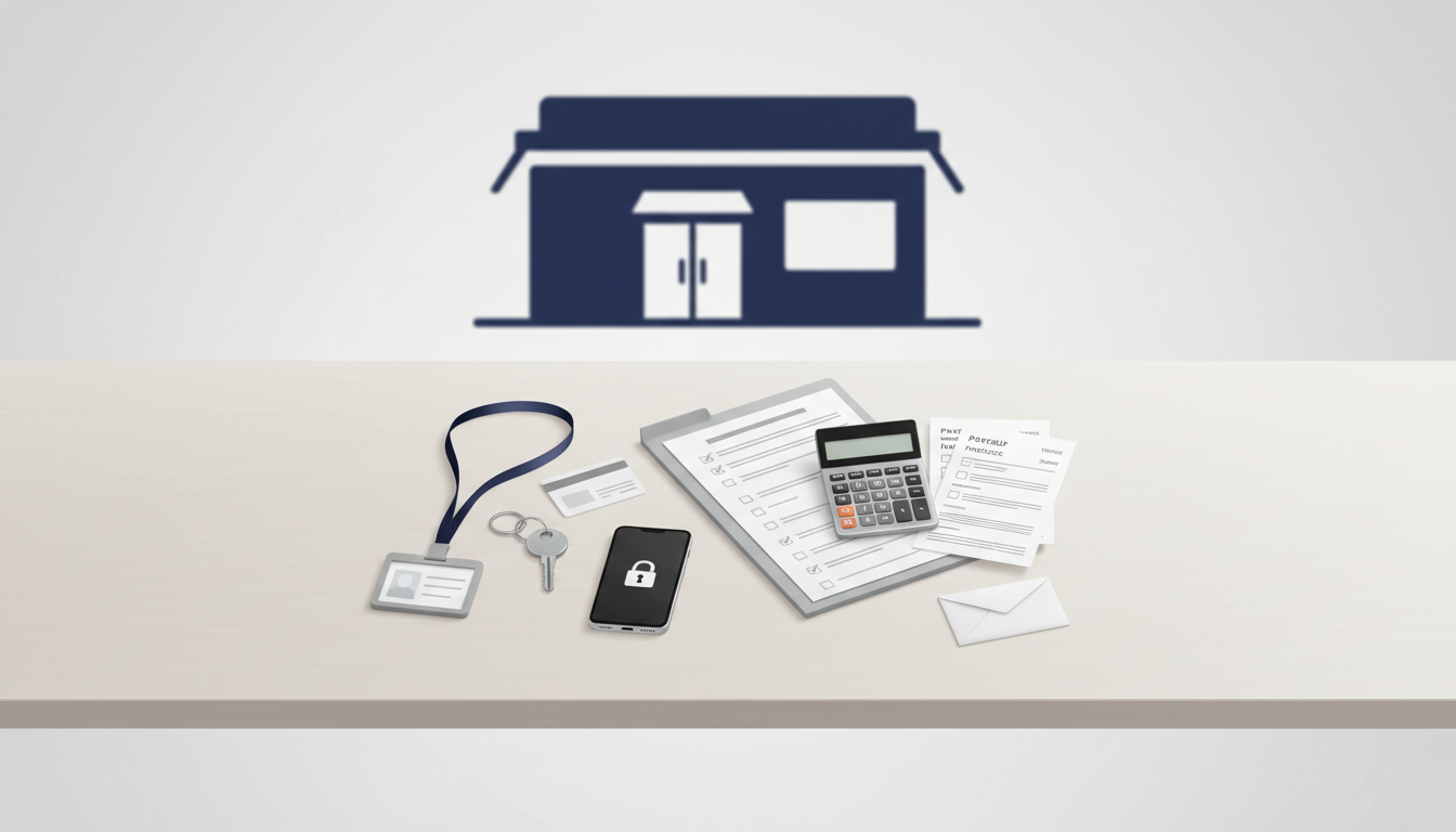 员工离职流程怎么规范：门店账号权限回收、工牌钥匙物品归还清单与薪资结算对账SOP