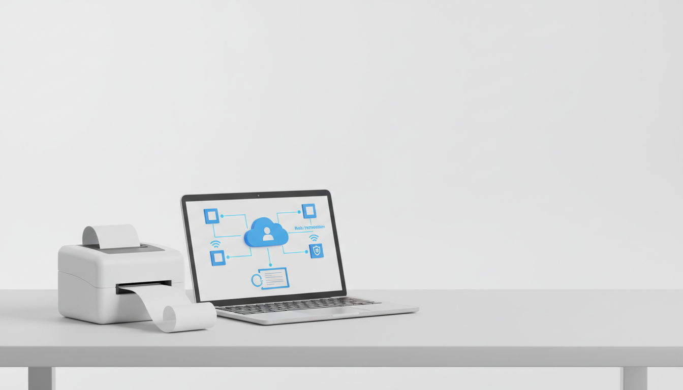 云打印小票机如何实现多门店统一管理？易联云/飞鹅云打印 设备配网、打印模板配置、异常重打与门店账号权限设置教程