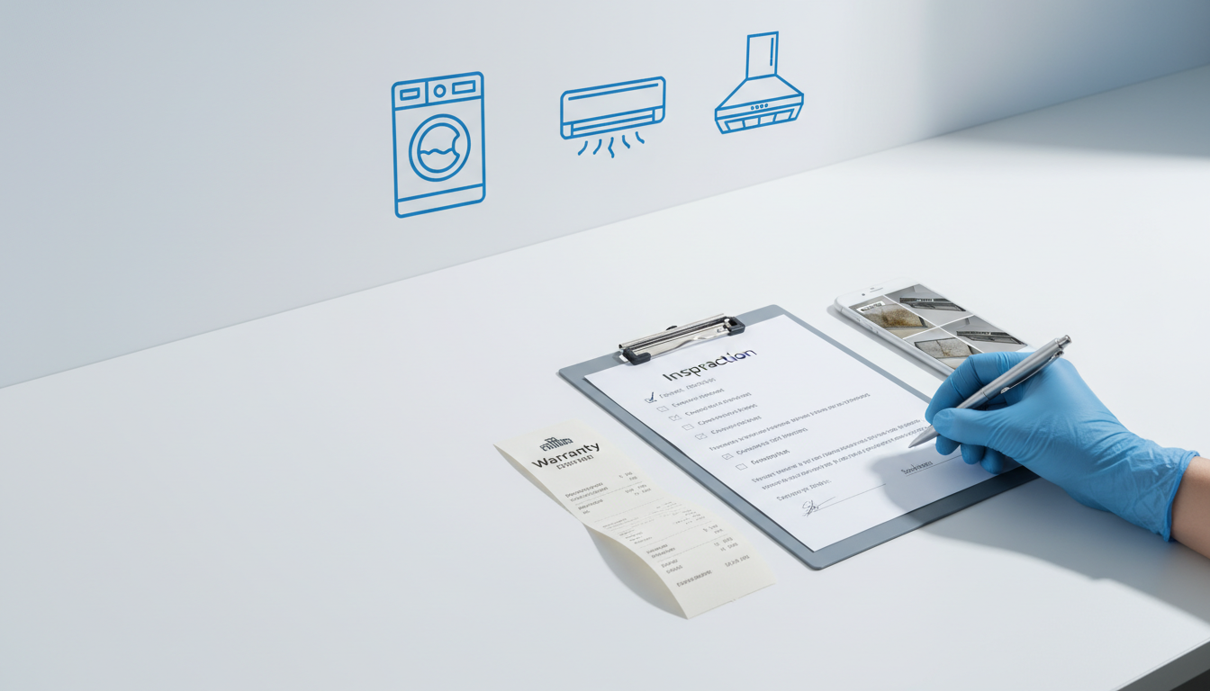 上门家电清洗订单最容易翻车的3类问题（临时加价、清洗后故障、质保争议）：勘察计价回执＋清洗前后影像清单＋保修范围确认书