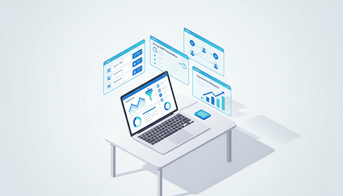 企业微信SCRM私域运营工具怎么搭建？微伴助手/尘锋SCRM 客户标签体系、群SOP自动提醒、导购分配与转化数据看板实操指南