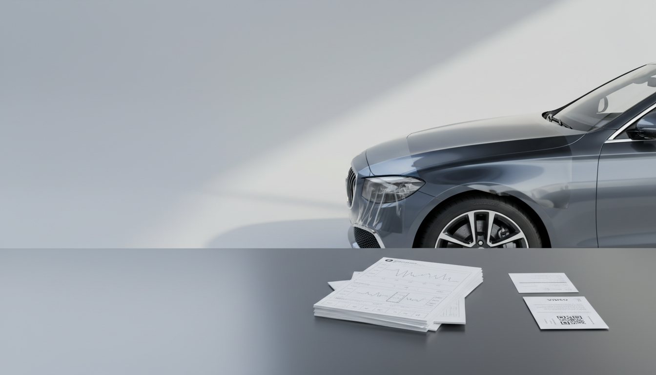 汽车改色膜/隐形车衣门店色差起泡返工与质保争议：施工温湿度记录表＋材料批次登记卡＋交付验收录像回执