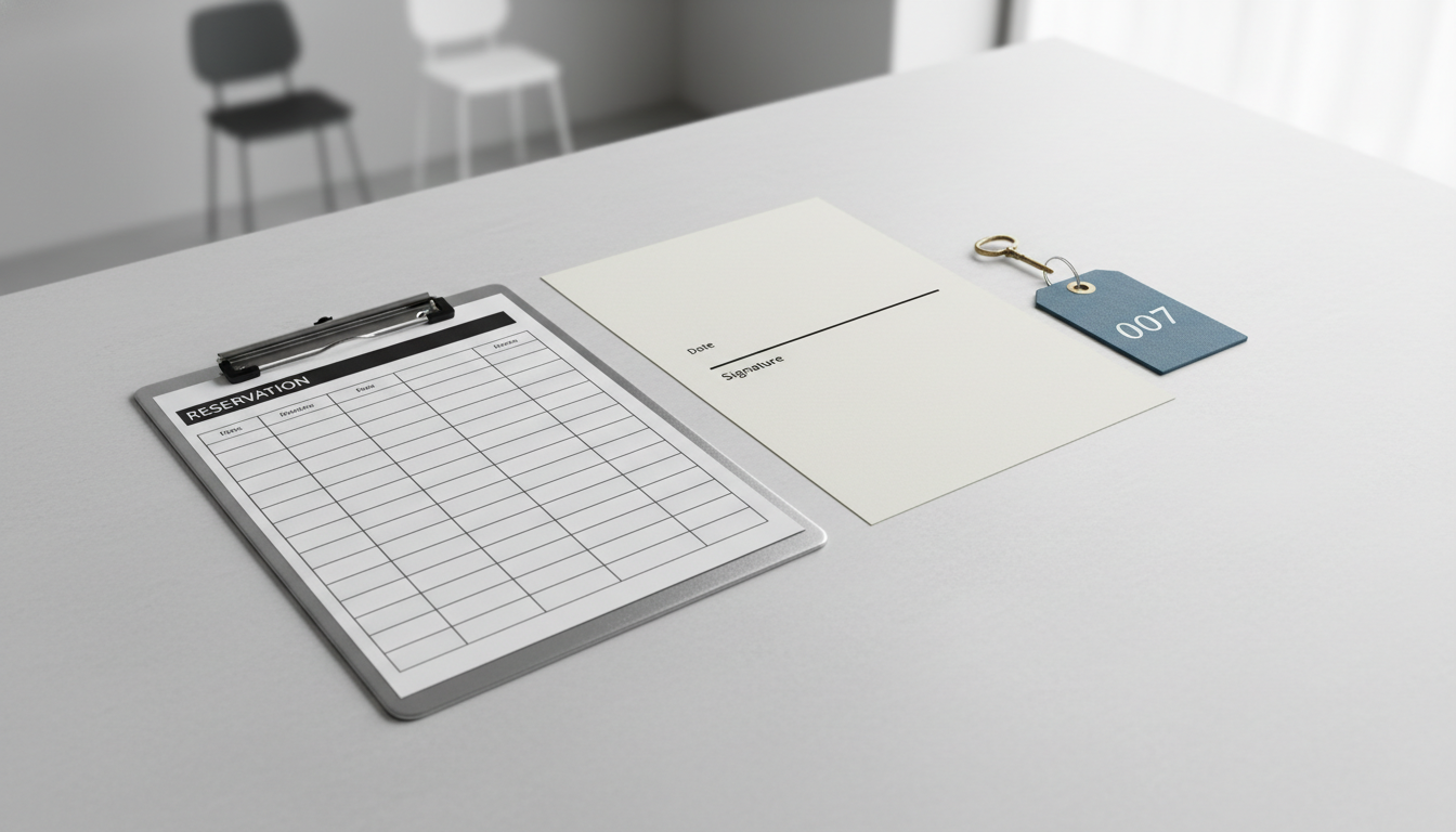 付费自习室运营案例：占位不来与延时占座、静音投诉、寄存物品遗失争议——用《座位预约签到表》《静音公约确认书》《寄存物品交接单》把边界写清