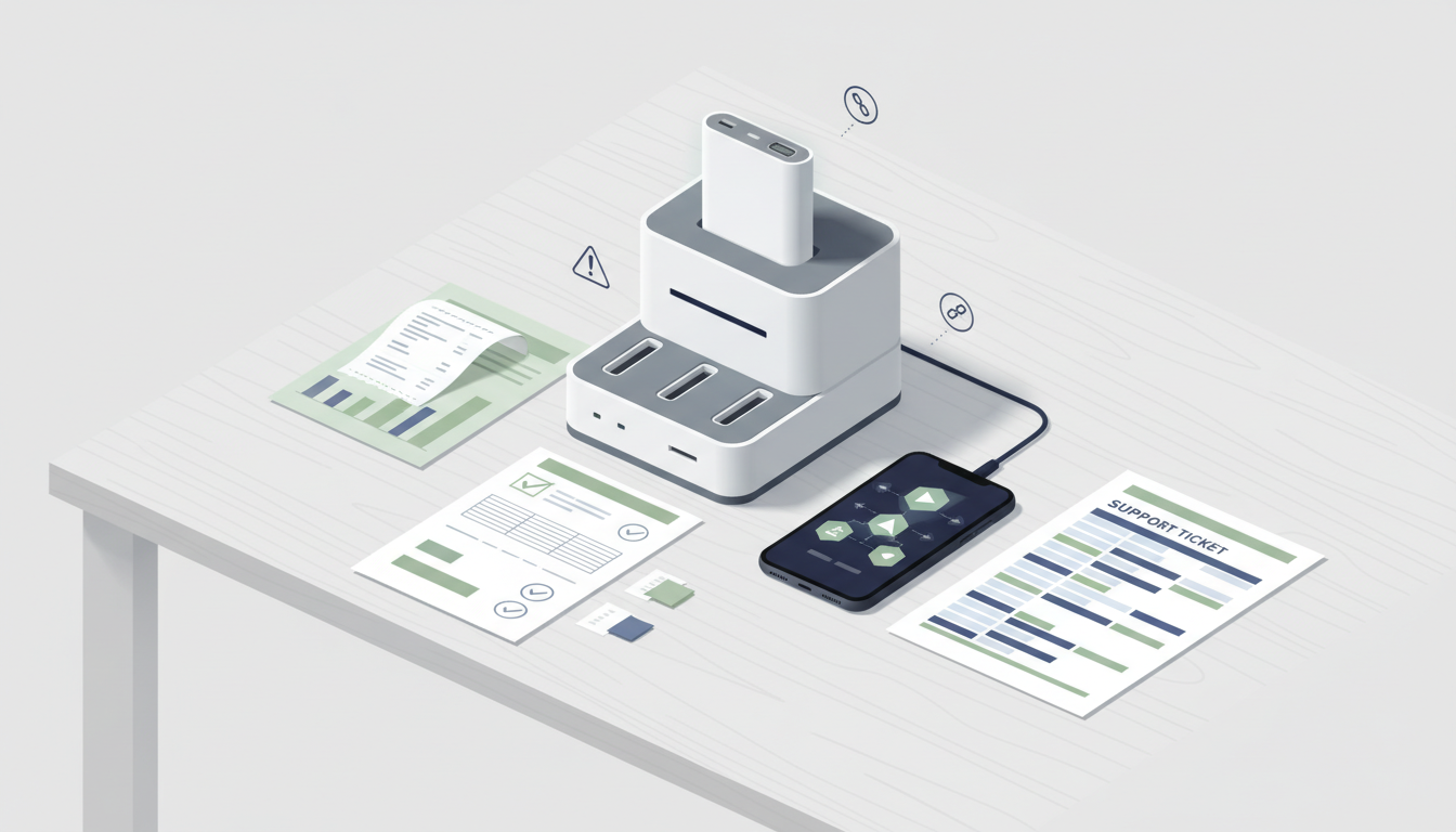 共享充电宝投放点位经营复盘：归还失败继续计费、设备离线丢失、分成结算扯皮——用“借还流水截图＋故障工单回执＋月度分成对账表”把证据和账闭环