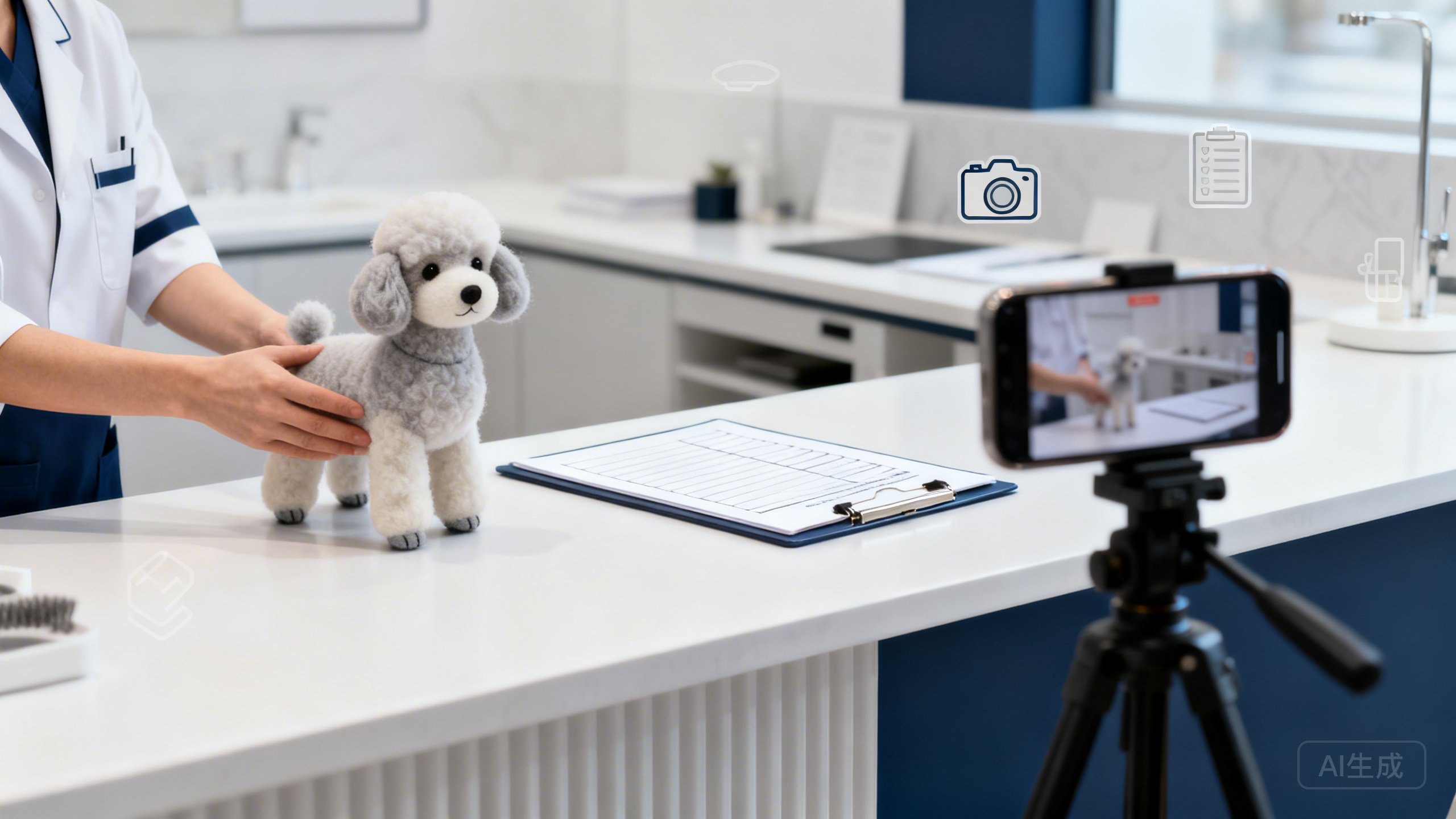 宠物美容店高频争议案例：剪伤出血、剃毛造型不符、寄存走失——用“入店体况照片单＋项目授权同意页＋交接视频回执”把责任说清