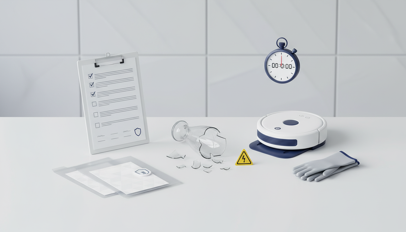 上门家政保洁踩雷实录：清洁标准不认、物品损坏索赔、临时加时加价——用“服务范围确认单＋入户物品点检表＋损坏赔付标准”把责任与费用写清