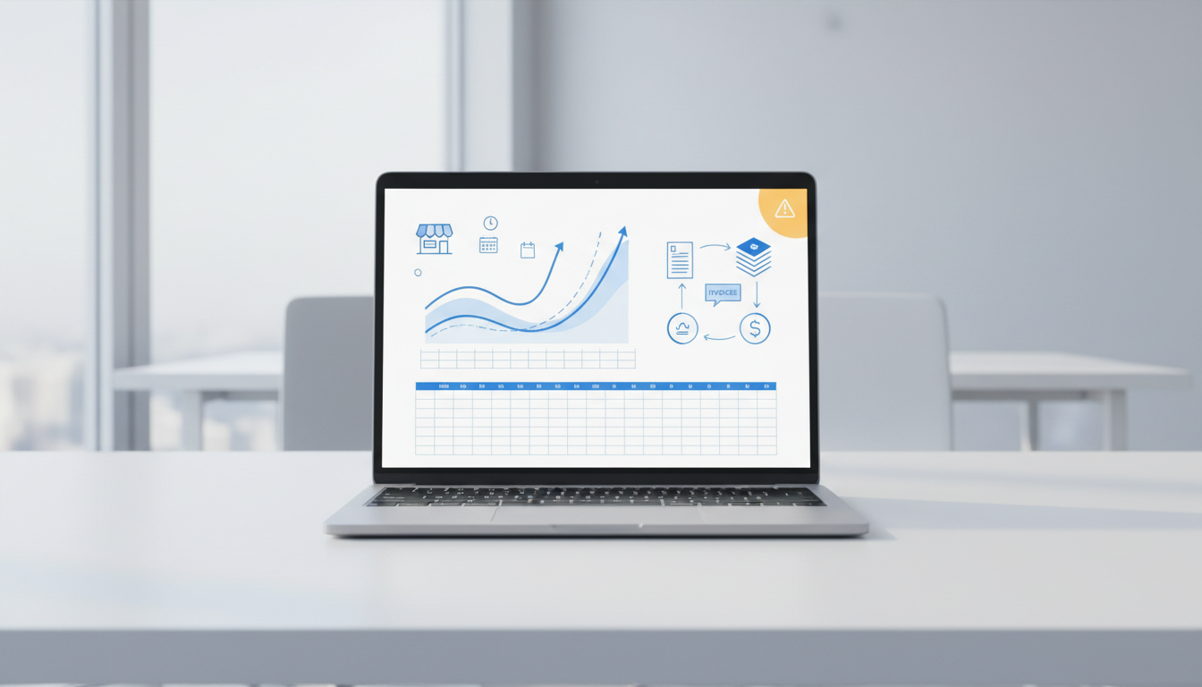 实体店现金流管理与周转预警：日清日结台账、应收应付账期匹配与资金缺口应对方案