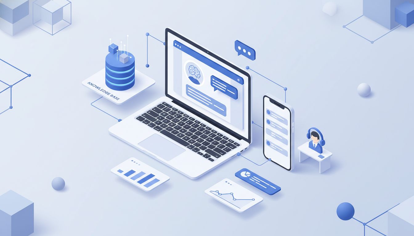 在线智能客服机器人怎么接入商家官网/小程序？美洽/智齿 知识库训练、转人工规则、对话分流与服务数据报表配置教程