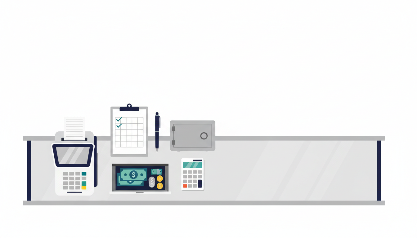 门店收银交接班管理实操：备用金配置规则、交接清点表模板与短款长款差额处理流程