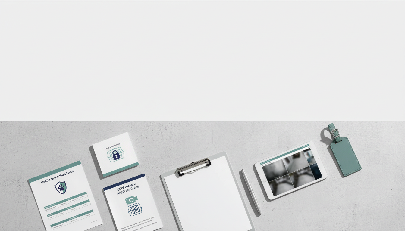 宠物店寄养纠纷高发怎么避坑：走失、受伤、传染病争议用《入店健康检查表》《笼位交接清单》《监控片段留档指引》划清责任边界