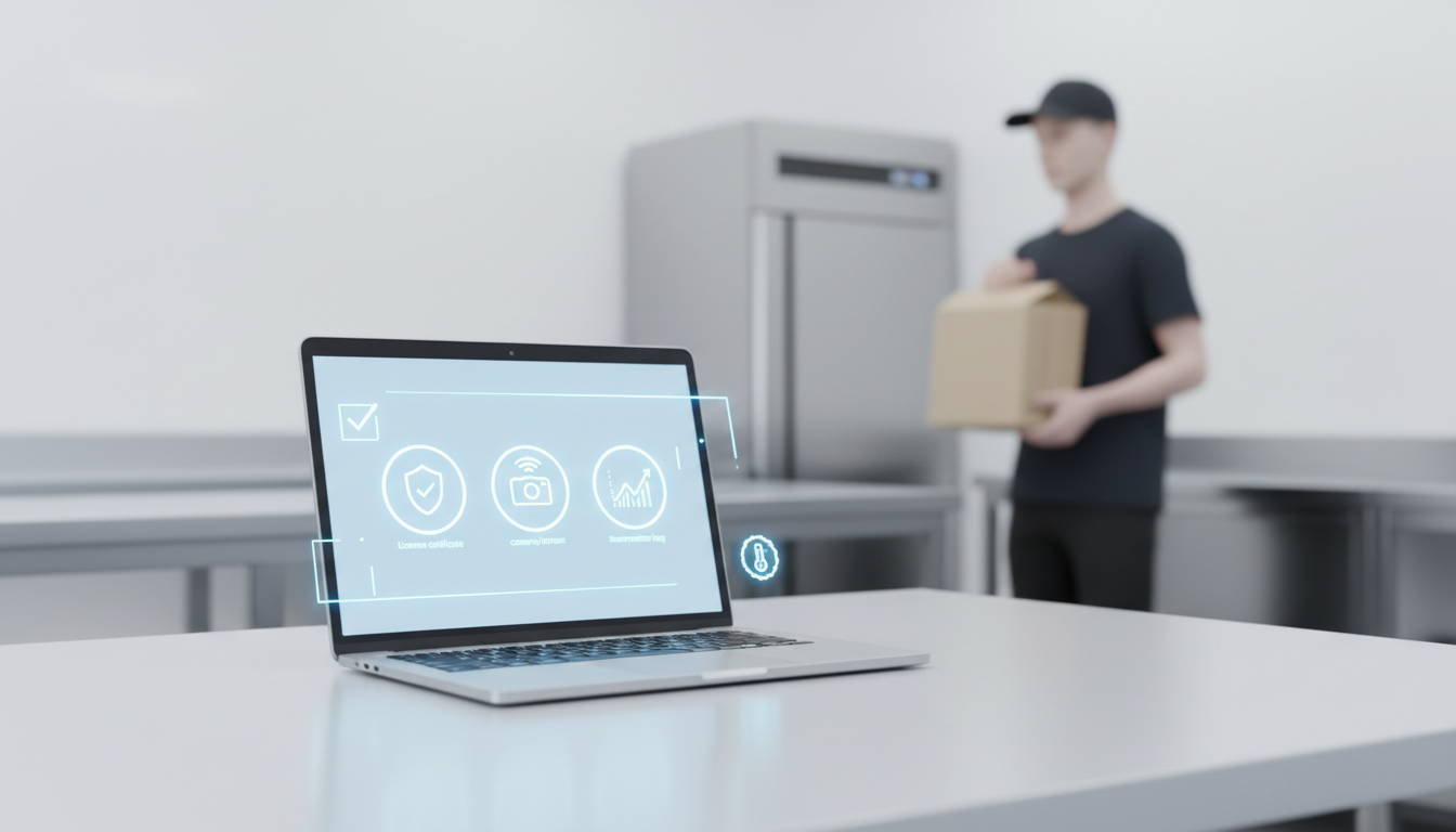 2026年网络餐饮食品安全新规要点：外卖商家如何完成资质公示、明厨亮灶接入与配送温度记录，降低抽检下架风险？